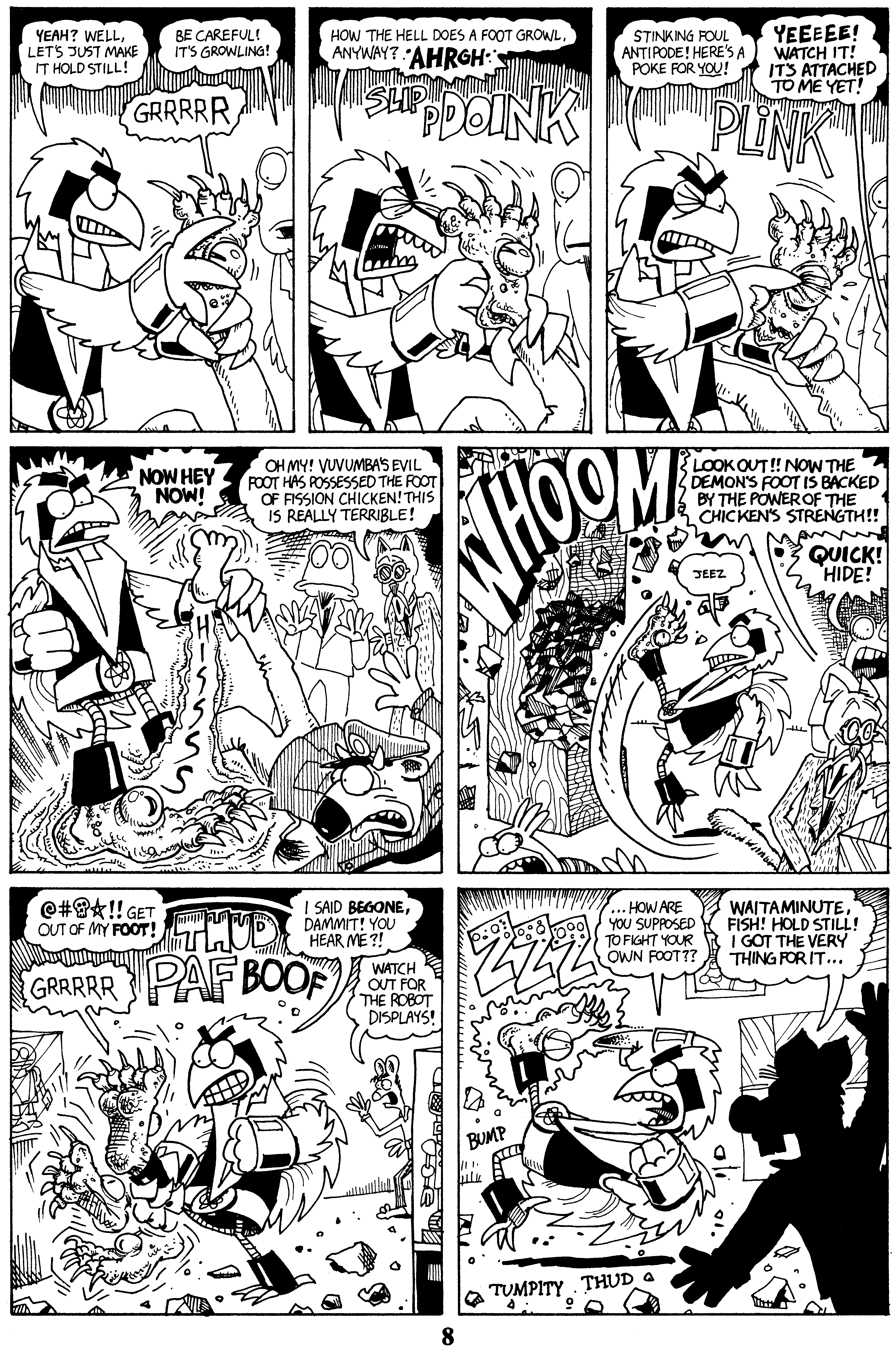 Read online Critters comic -  Issue #50 - 10