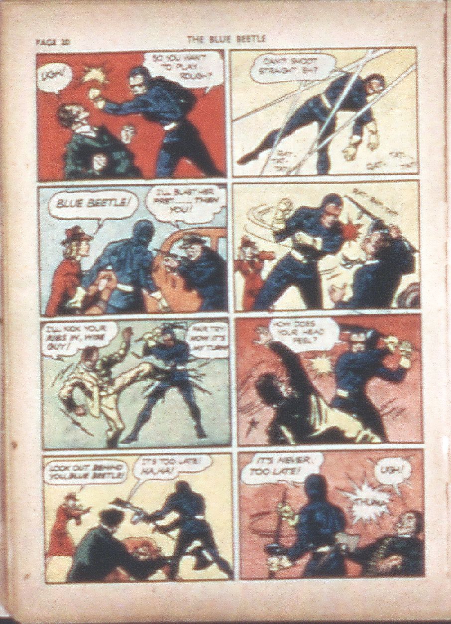 Read online The Blue Beetle comic -  Issue #6 - 22