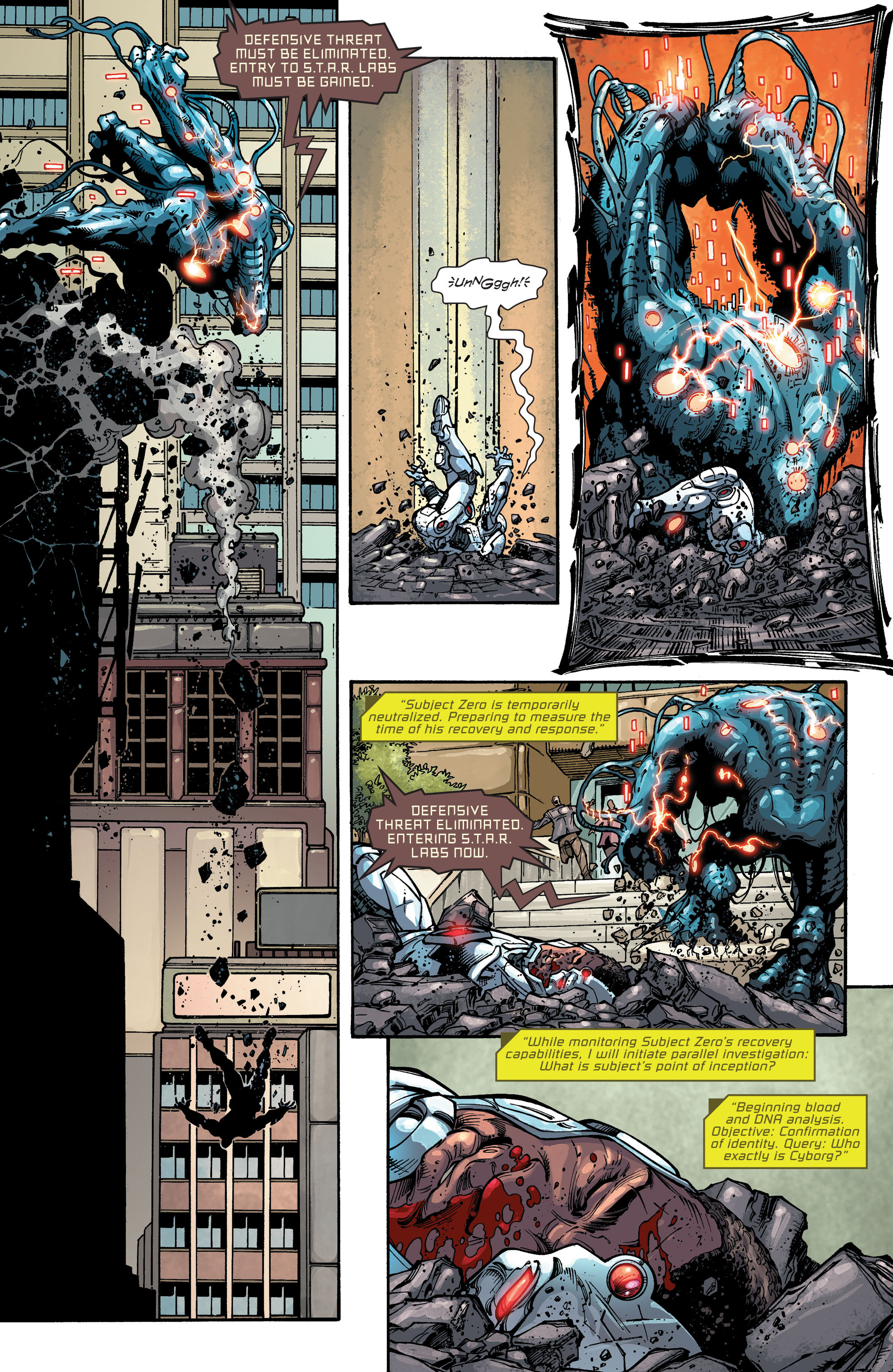 Read online Cyborg: Rebirth comic -  Issue # Full - 7