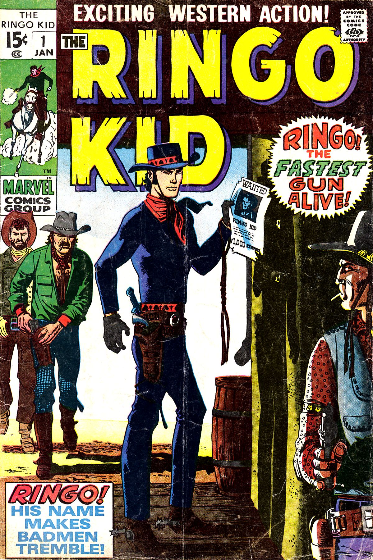 Read online Ringo Kid (1970) comic -  Issue #1 - 1