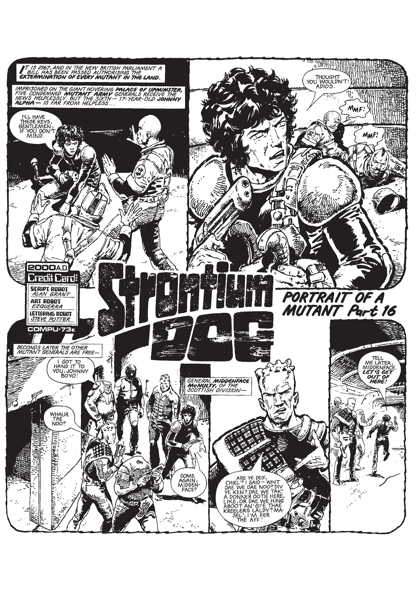 Read online Strontium Dog: Search/Destroy Agency Files comic -  Issue # TPB 2 (Part 1) - 86