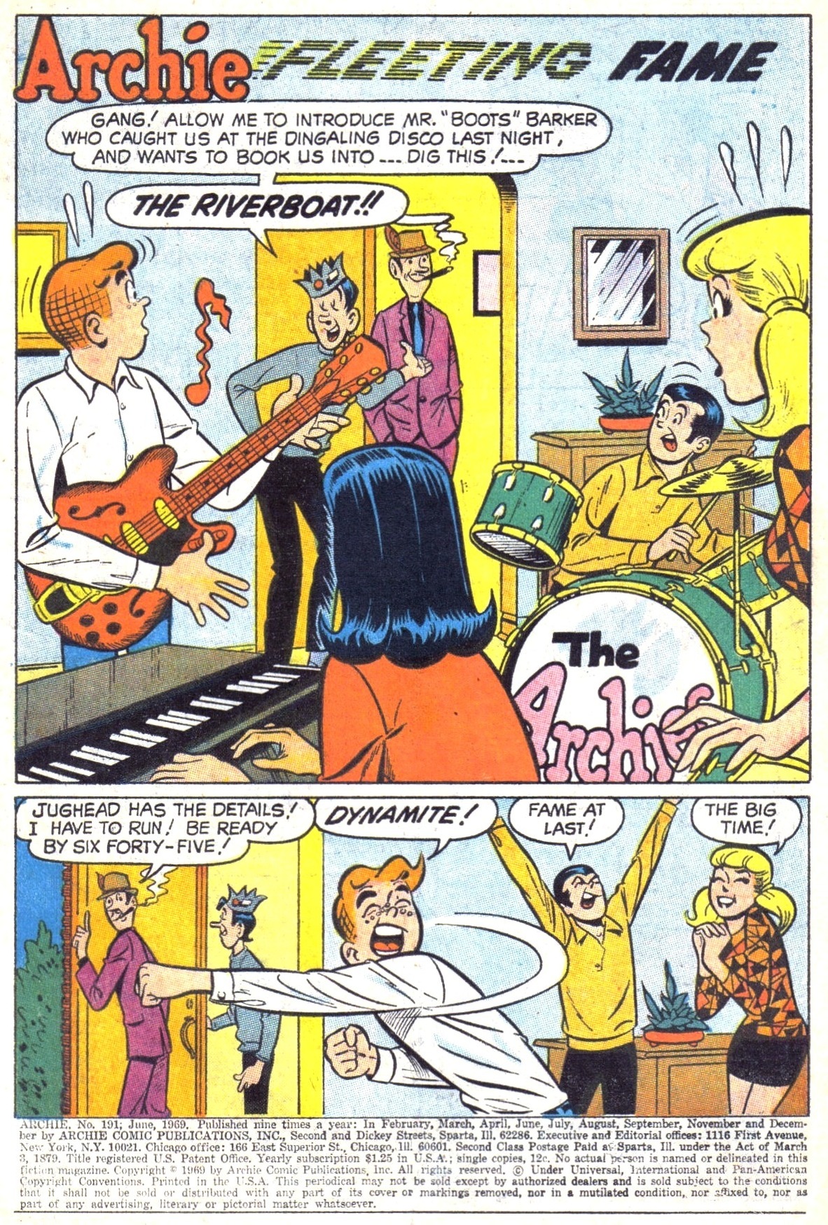 Read online Archie (1960) comic -  Issue #191 - 3