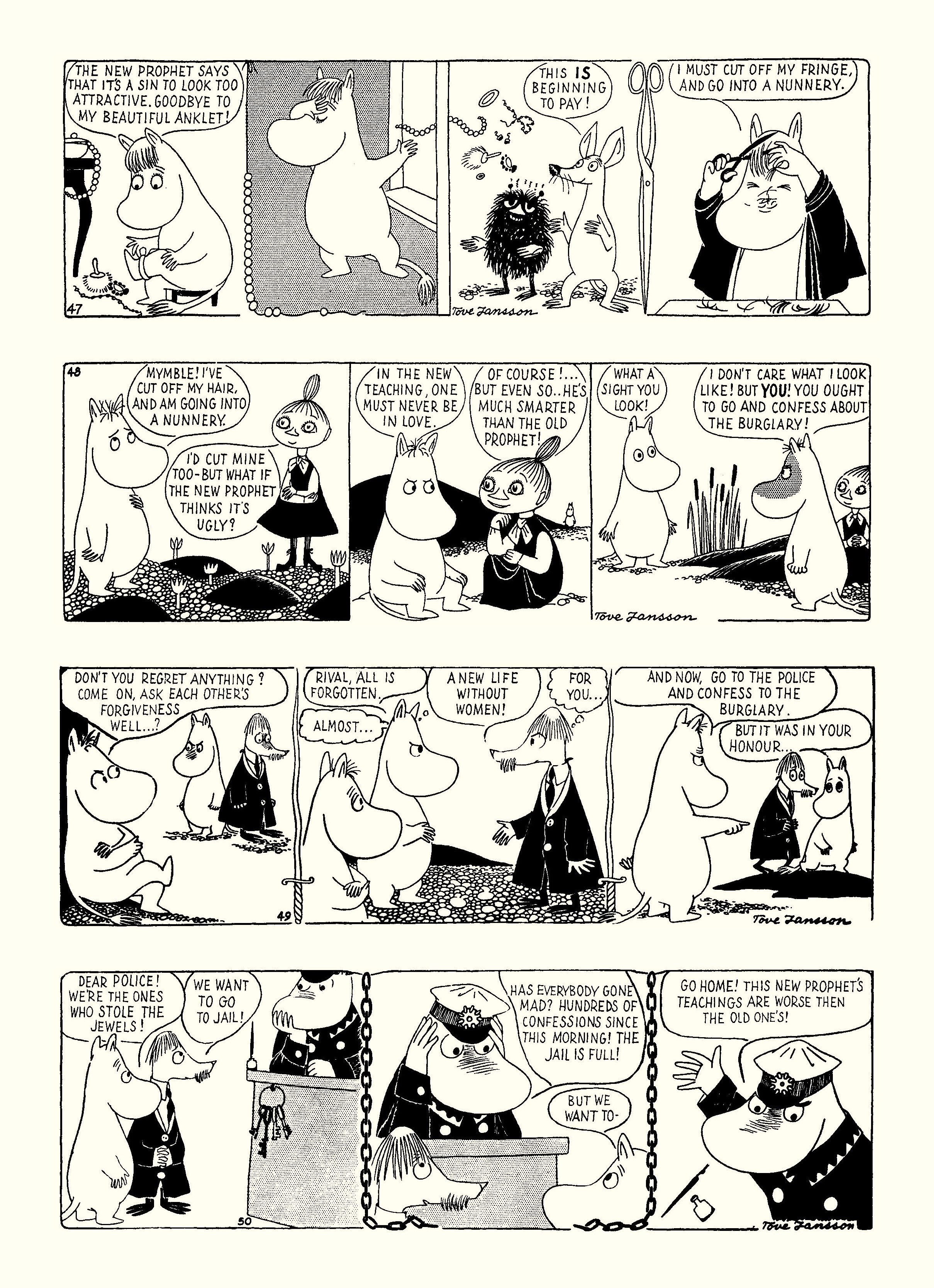 Read online Moomin: The Complete Tove Jansson Comic Strip comic -  Issue # TPB 2 - 76