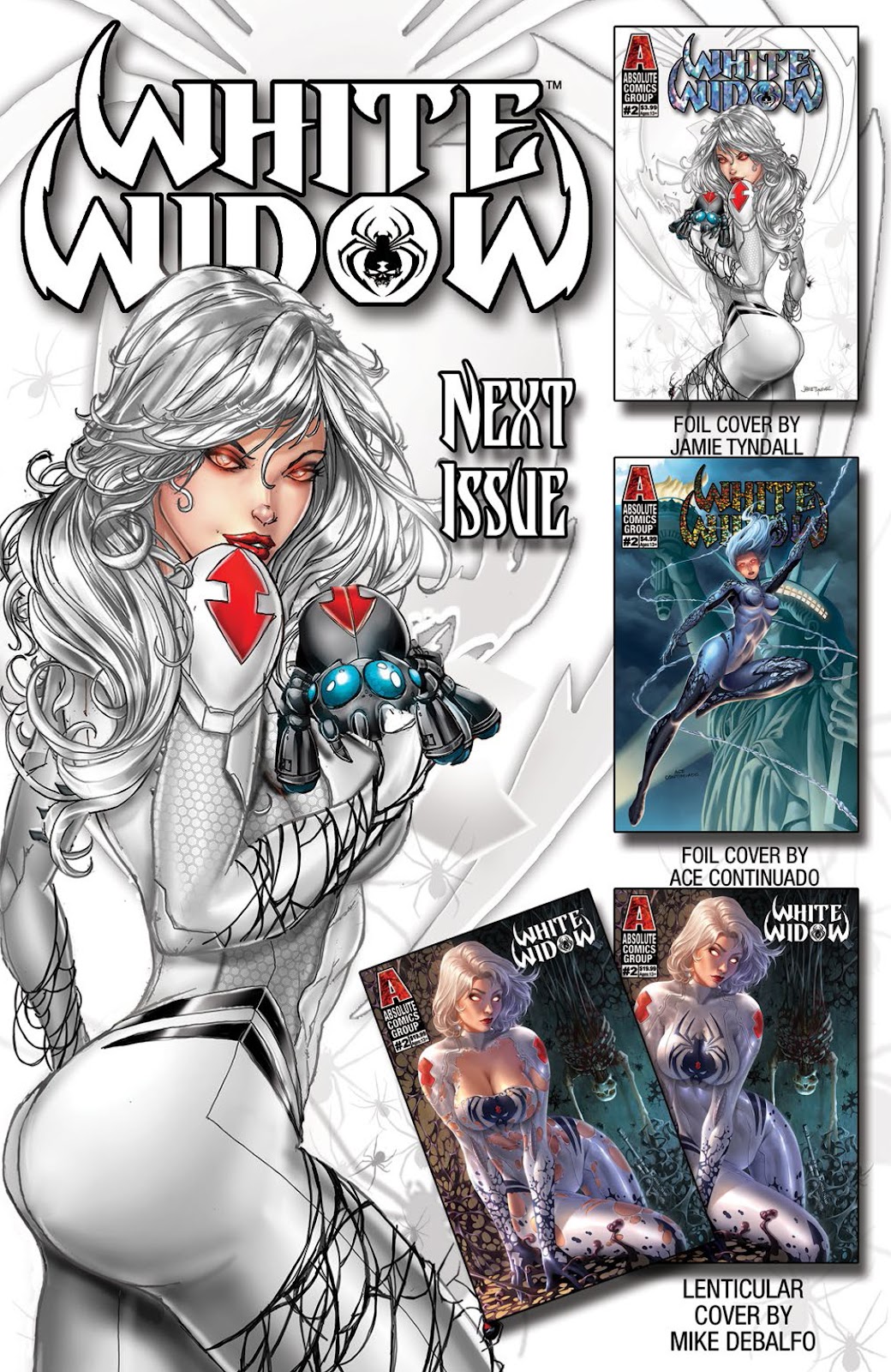Read online White Widow comic - Issue #1