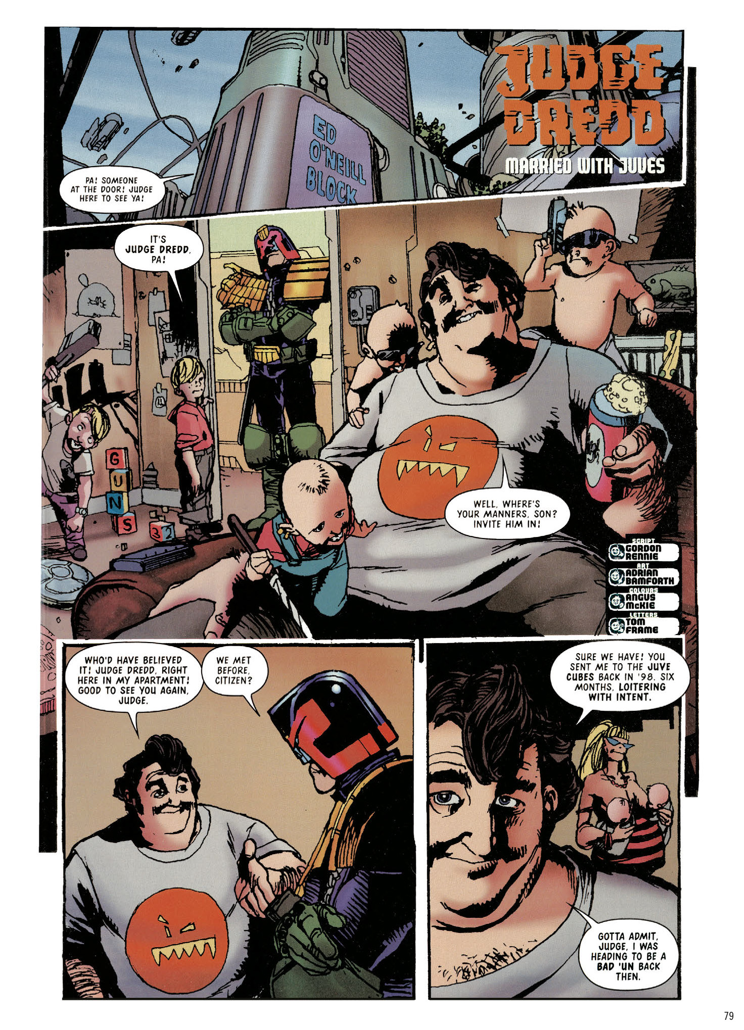 Read online Judge Dredd: The Complete Case Files comic -  Issue # TPB 34 (Part 1) - 81