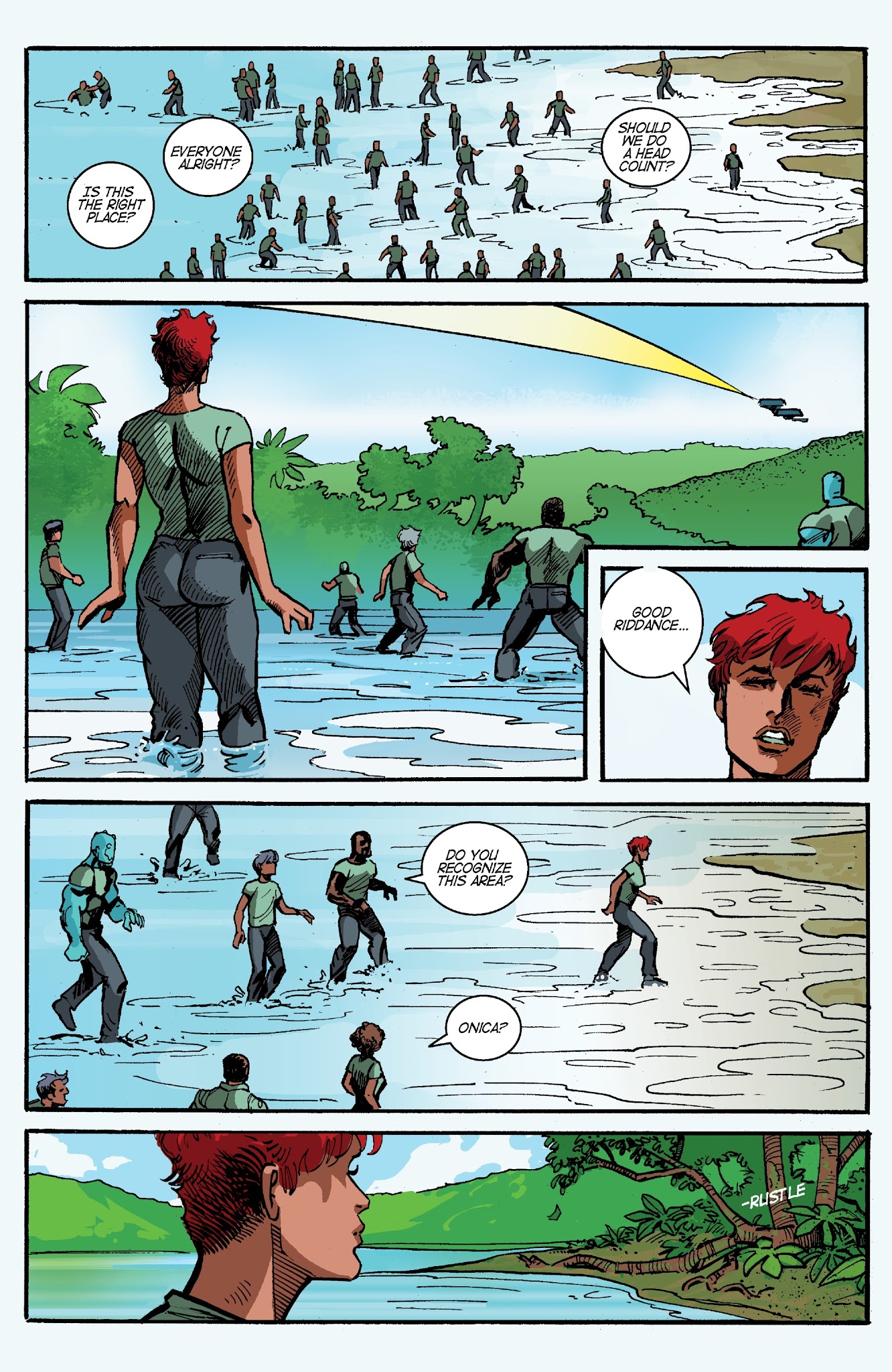 Read online Planetoid Praxis comic -  Issue #6 - 23
