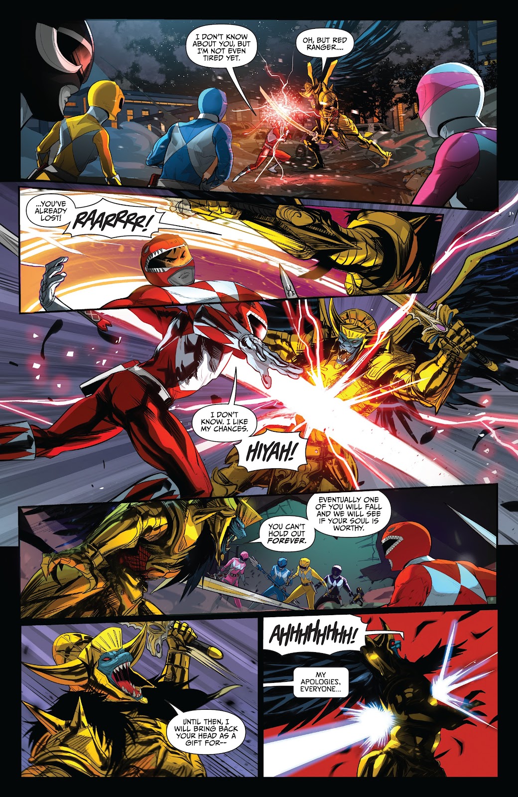 Saban's Go Go Power Rangers issue 20 - Page 17