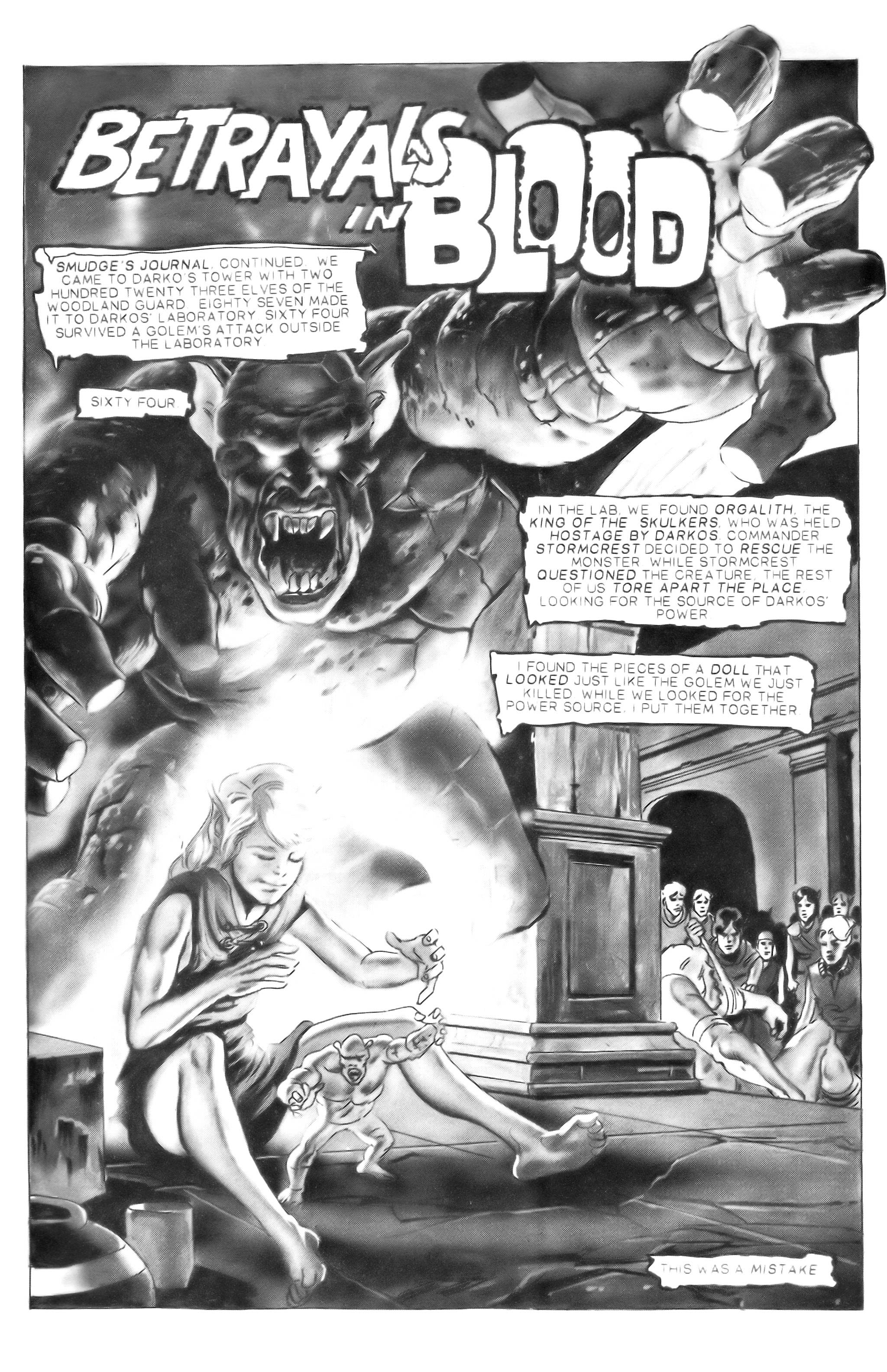 Read online Elf Warrior comic -  Issue #3 - 3