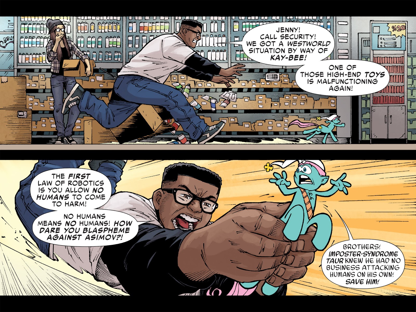 Slapstick Infinite Comic issue 3 - Page 6
