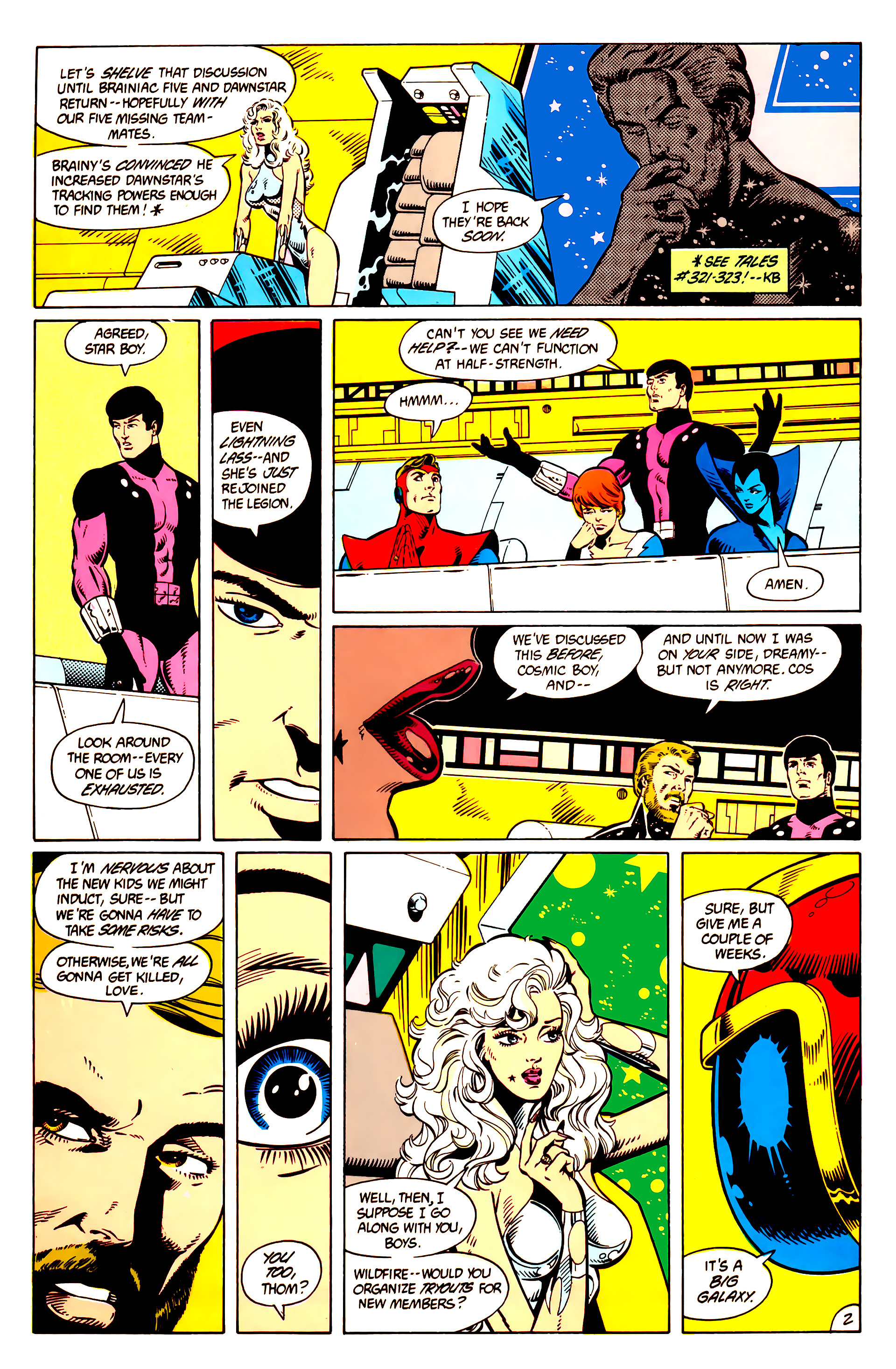 Read online Legion of Super-Heroes (1984) comic -  Issue #9 - 4