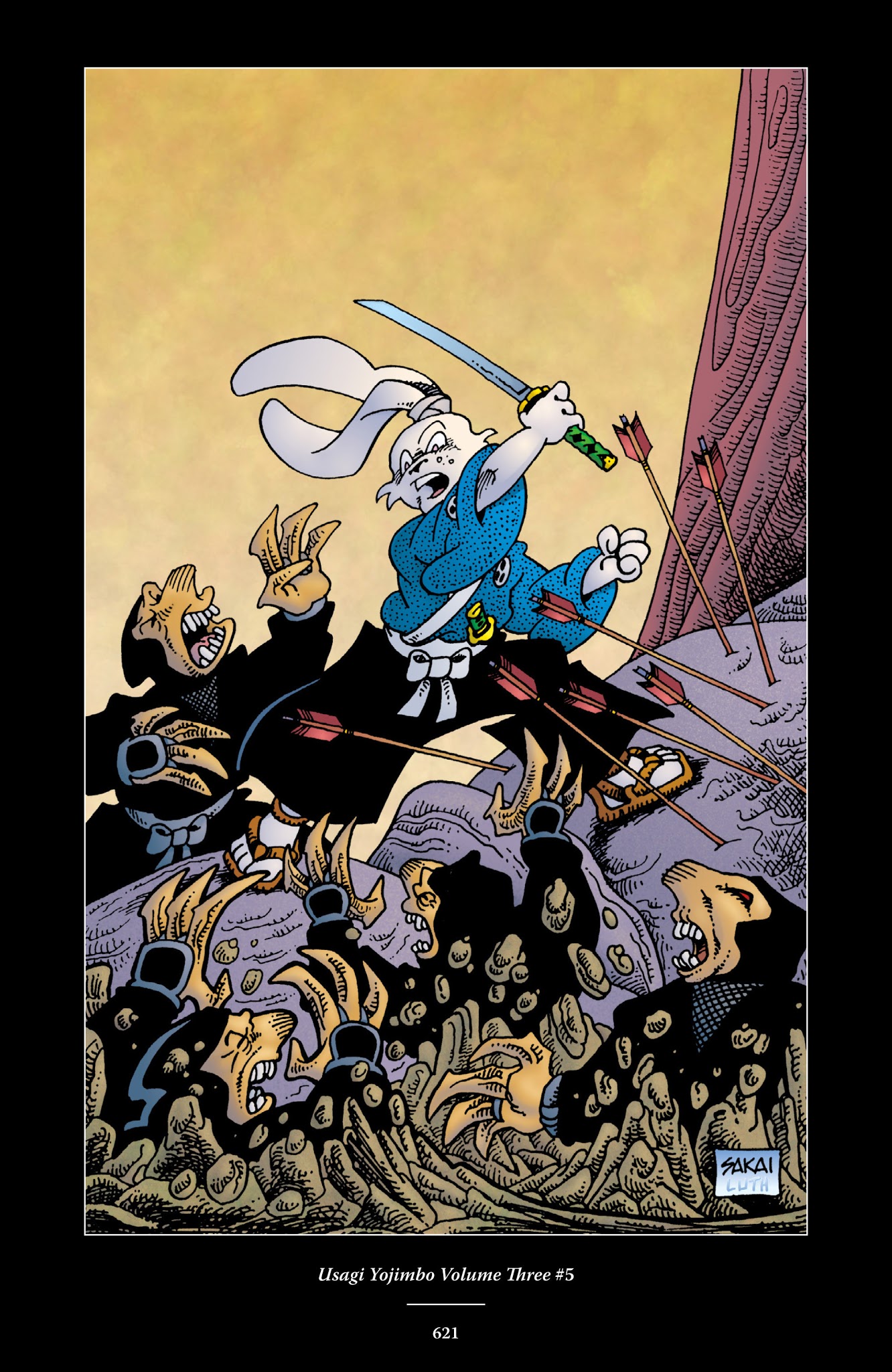 Read online The Usagi Yojimbo Saga comic -  Issue # TPB 1 - 606