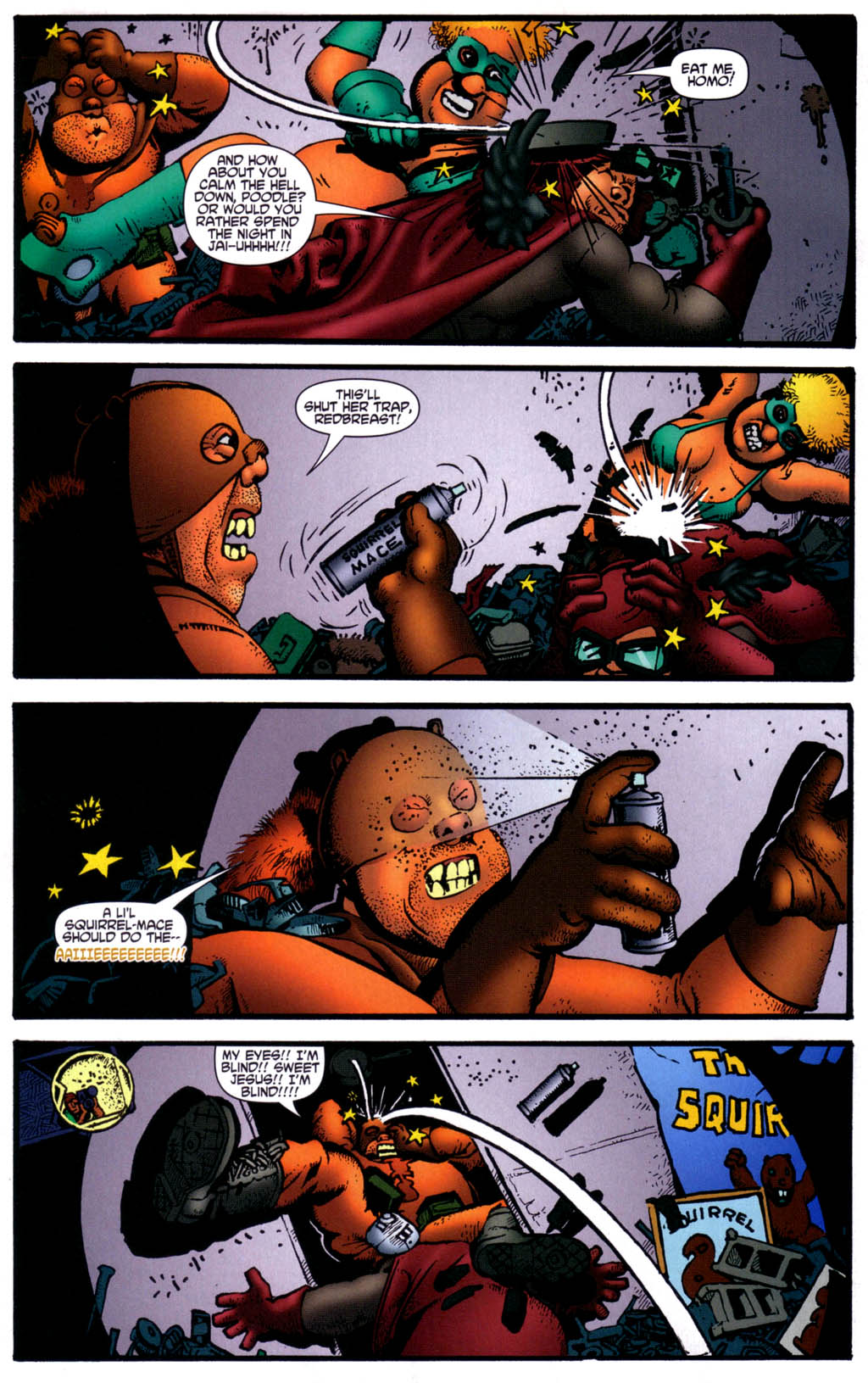 Read online Masks: Too Hot for TV! comic -  Issue # Full - 31