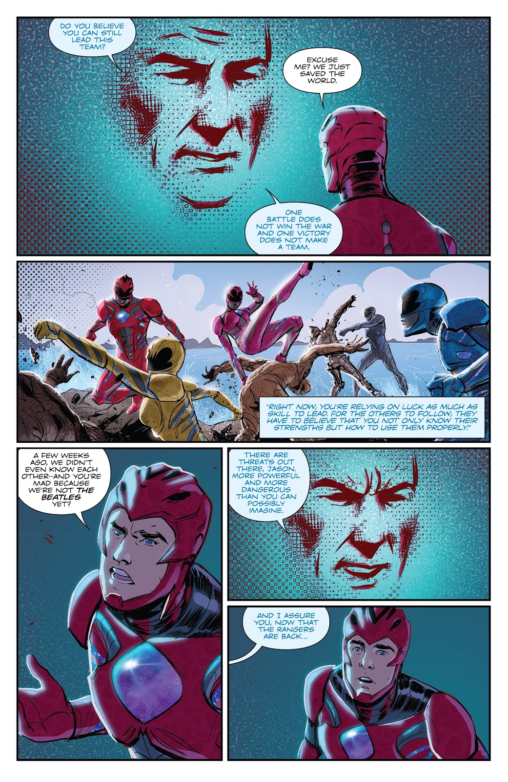 Saban's Power Rangers: Aftershock issue Full - Page 16