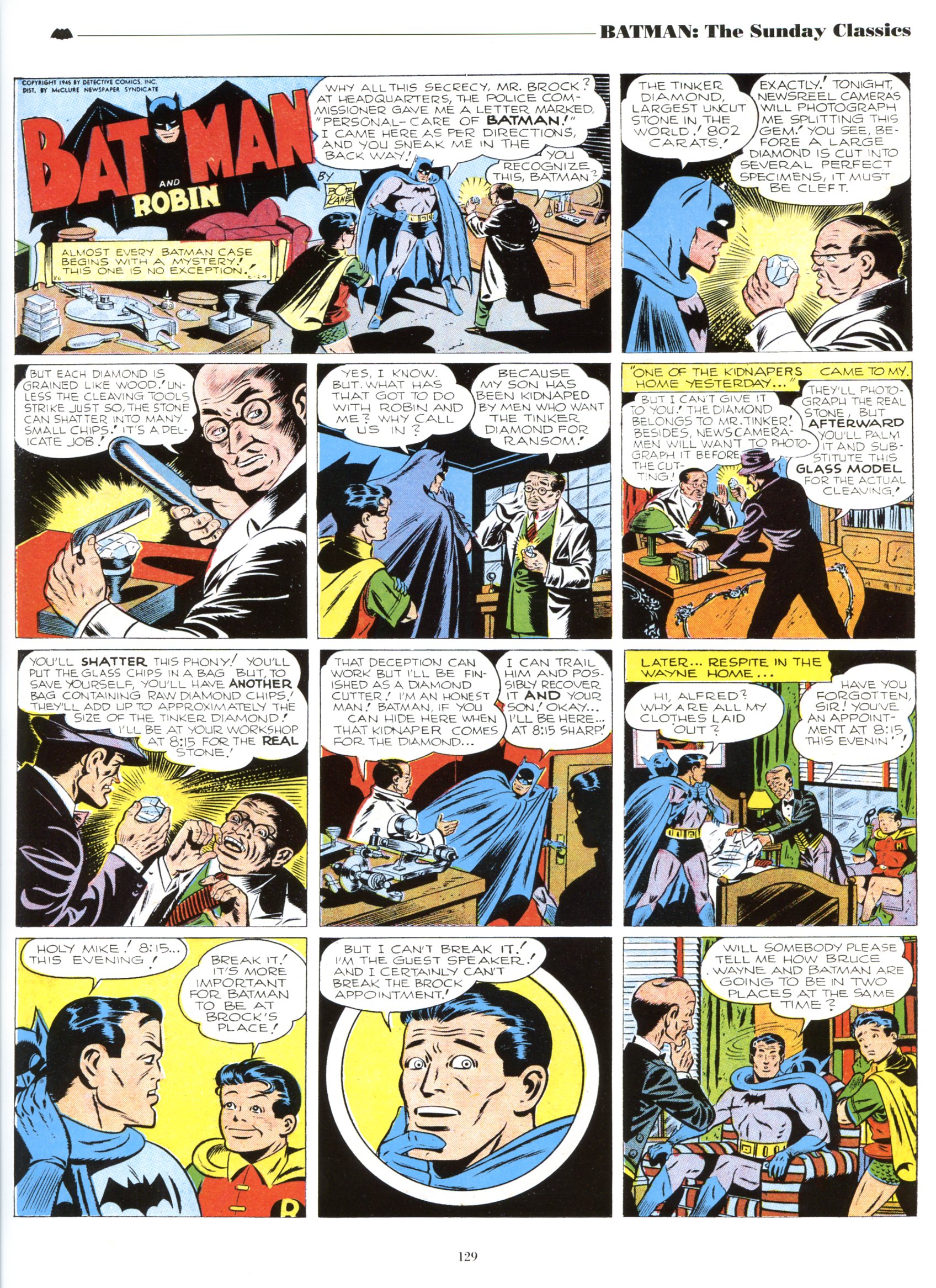 Read online Batman: The Sunday Classics comic -  Issue # TPB - 135