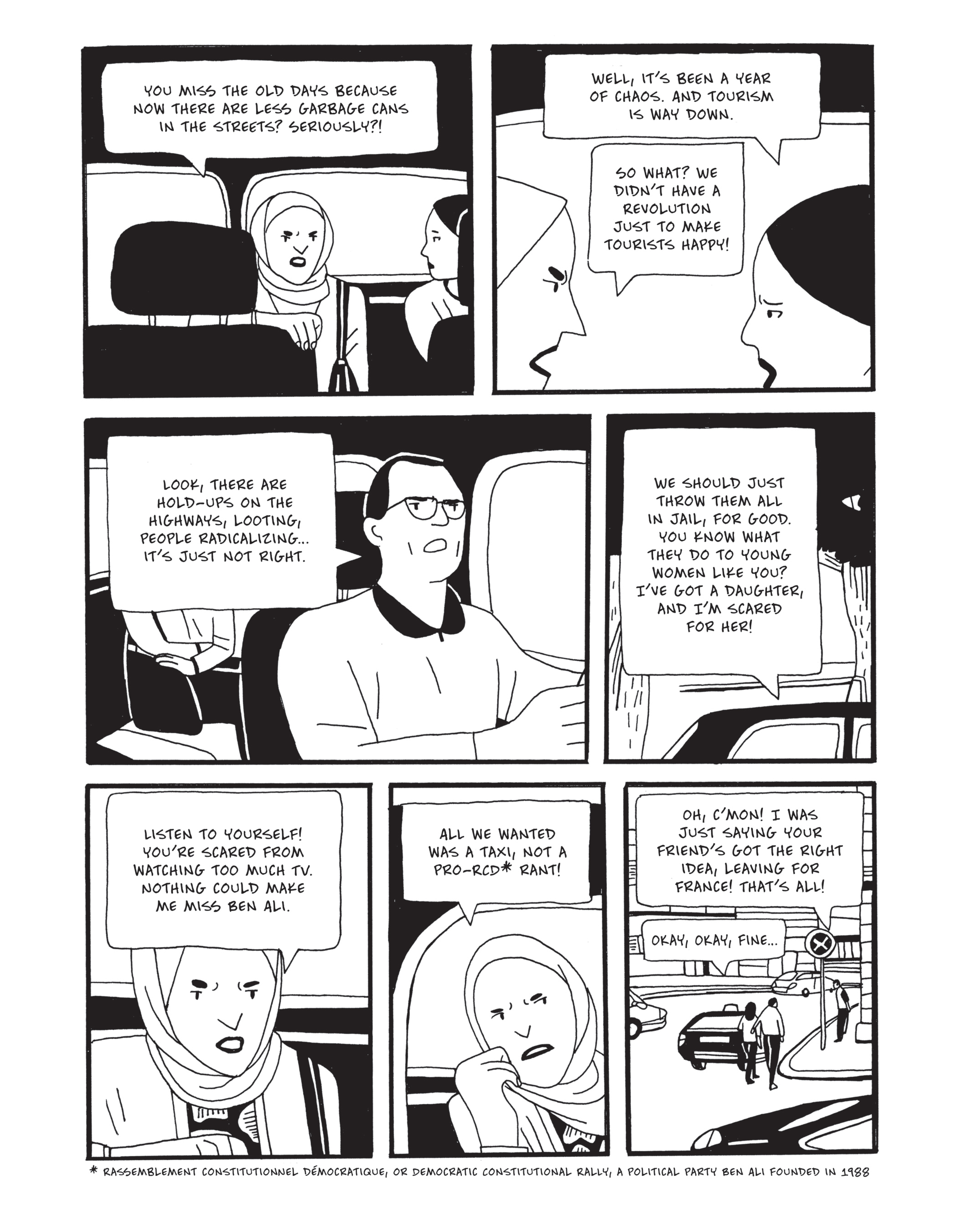 Read online After the Spring: A Story of Tunisian Youth comic -  Issue # TPB - 107
