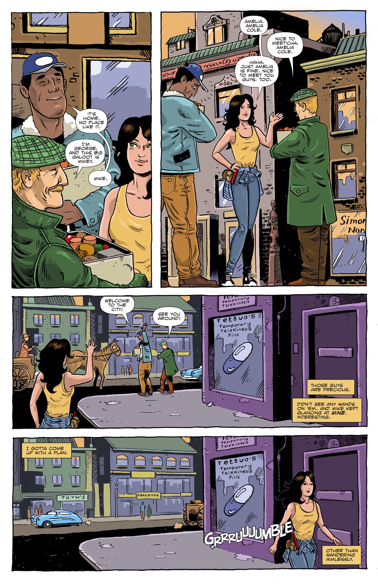 Read online Amelia Cole and the Unknown World comic -  Issue # TPB - 42