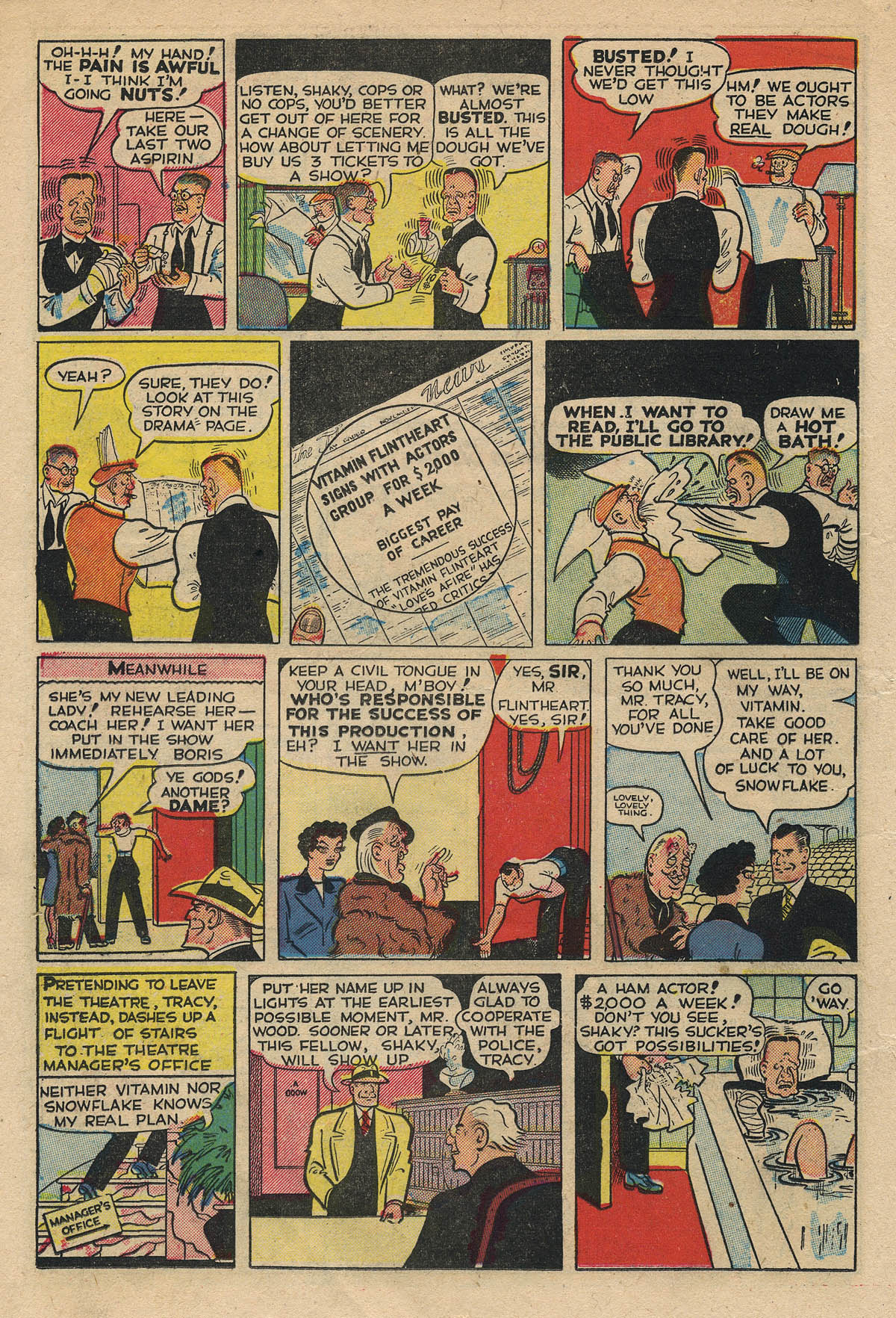 Read online Dick Tracy comic -  Issue #31 - 16