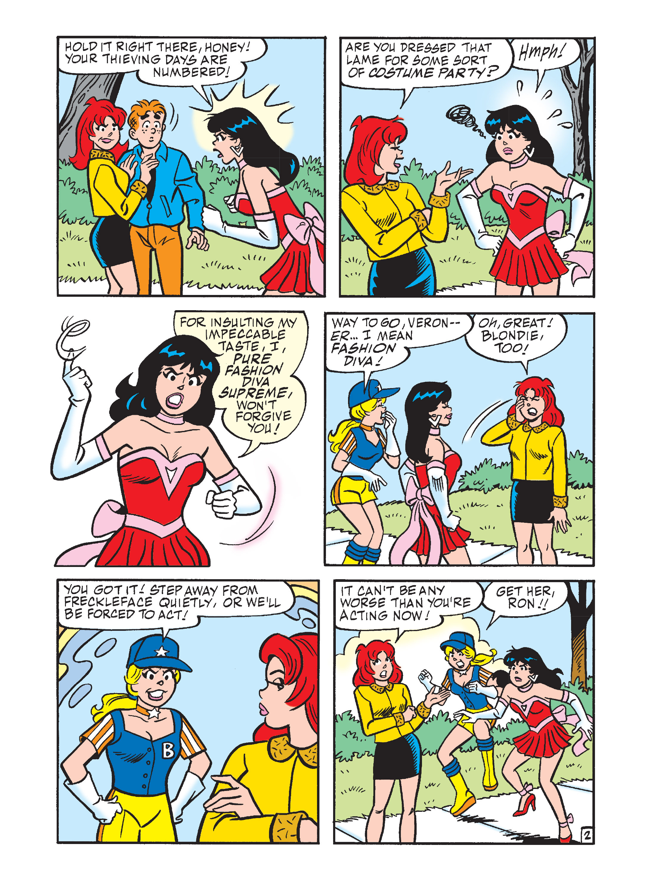 Read online Betty & Veronica Friends Double Digest comic -  Issue #223 - 25