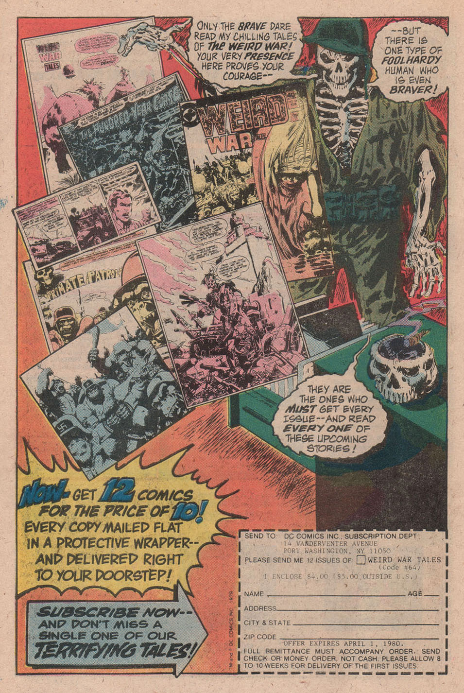 Read online Weird War Tales (1971) comic -  Issue #87 - 30