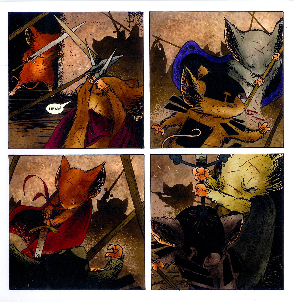 Read online Mouse Guard comic -  Issue #6 - 18