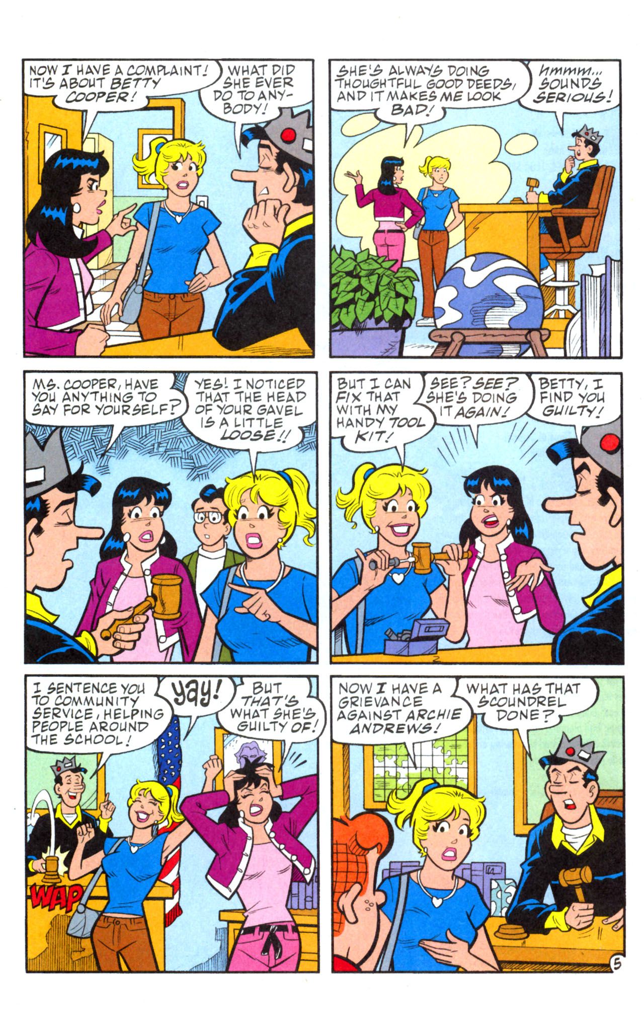 Read online Archie's Pal Jughead Comics comic -  Issue #177 - 6