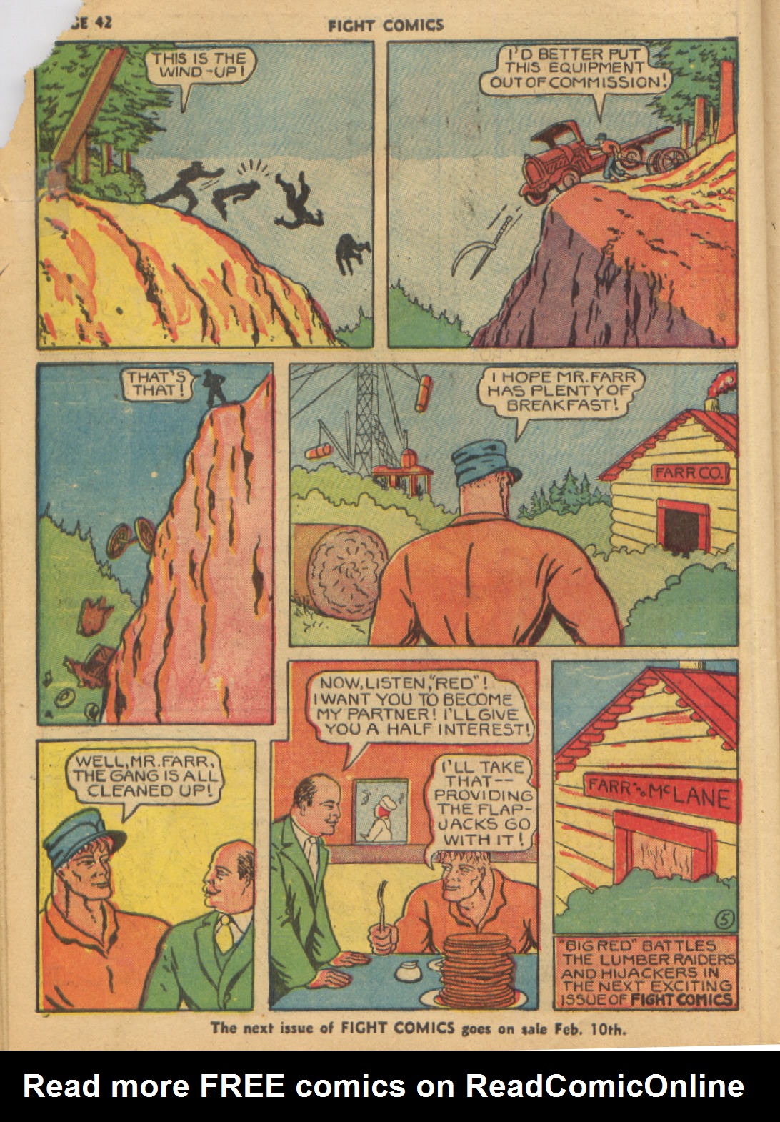 Read online Fight Comics comic -  Issue #3 - 44