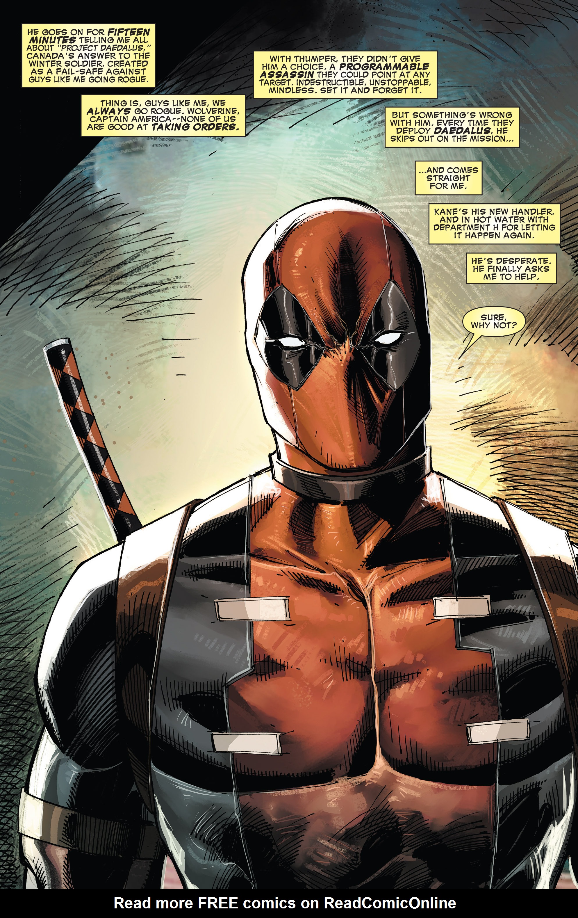 Read online Deadpool: Bad Blood comic -  Issue # Full - 43