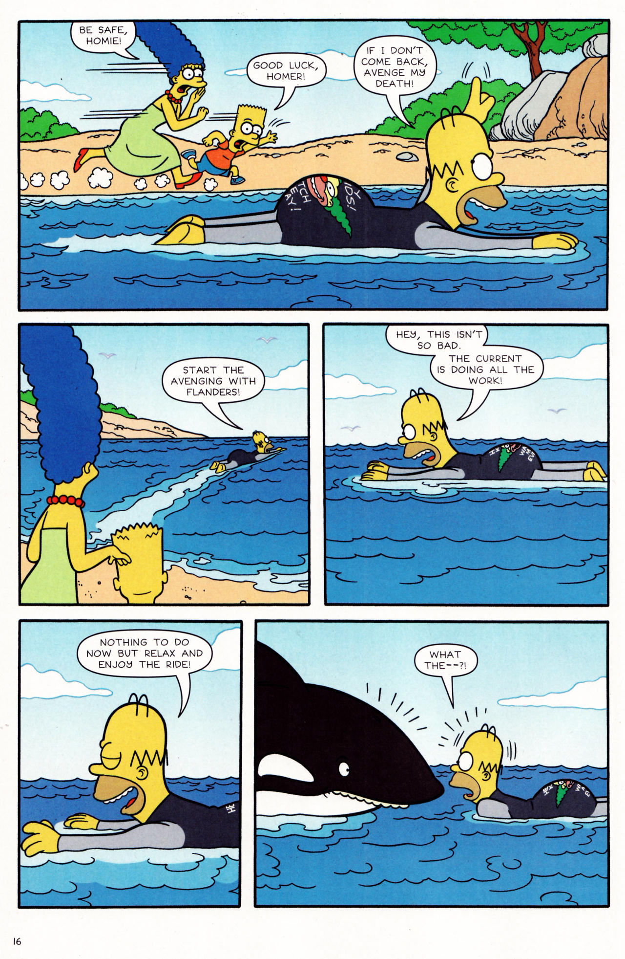 Read online Simpsons Comics comic -  Issue #134 - 13