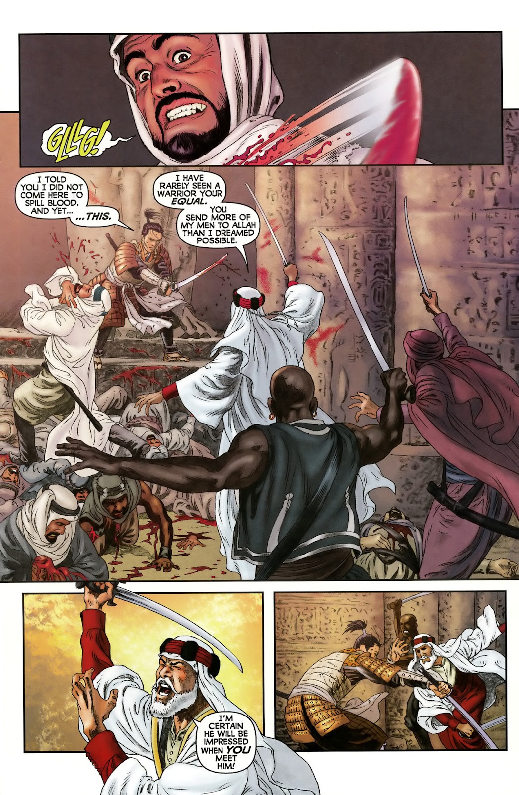 Samurai: Heaven and Earth (2006) issue 5 - Page 18