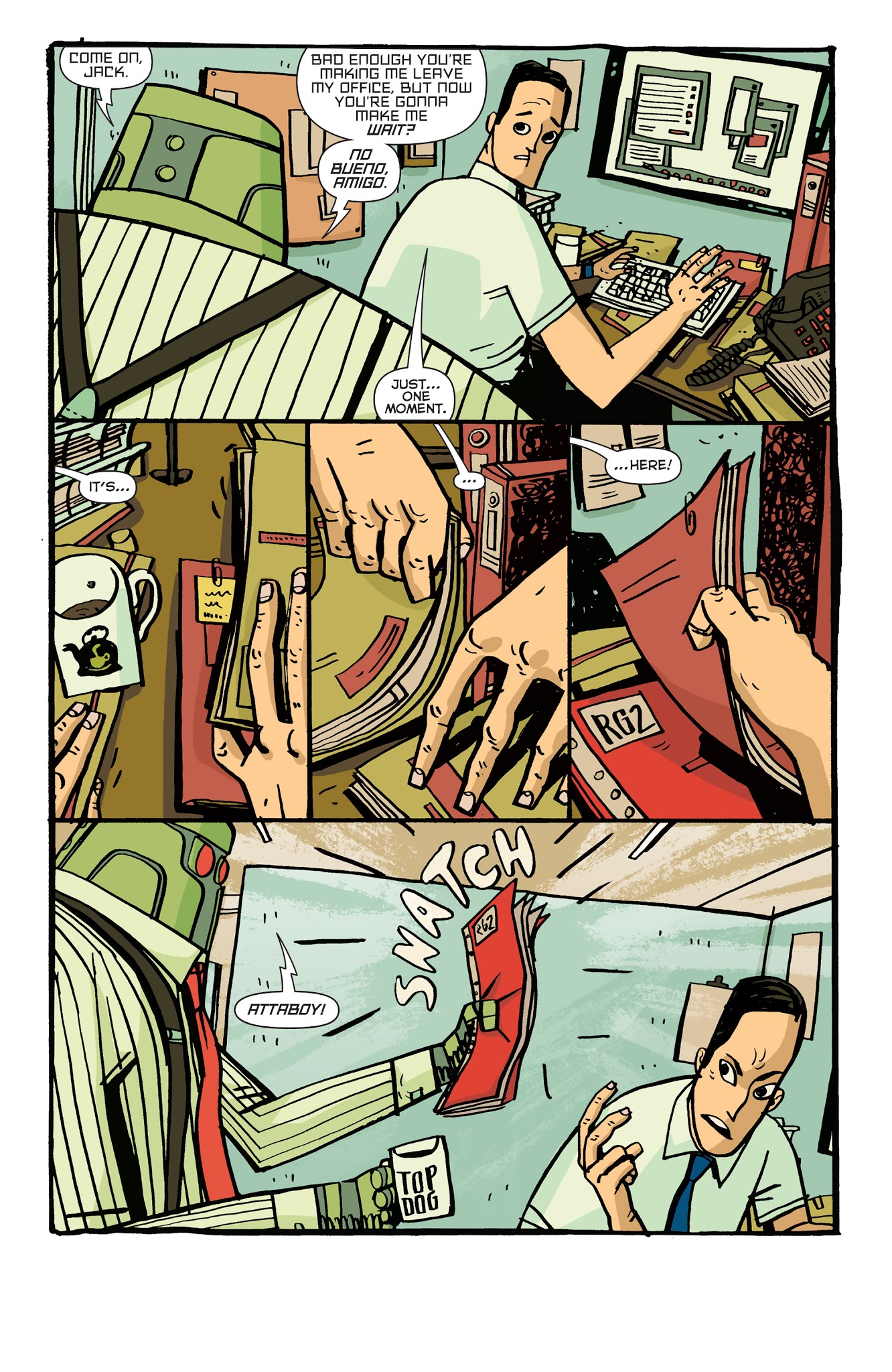 Read online Samurai Jack: Quantum Jack comic -  Issue #4 - 6