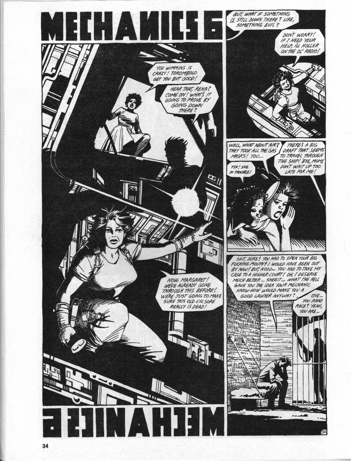 Read online Love and Rockets (1982) comic -  Issue #2 - 34