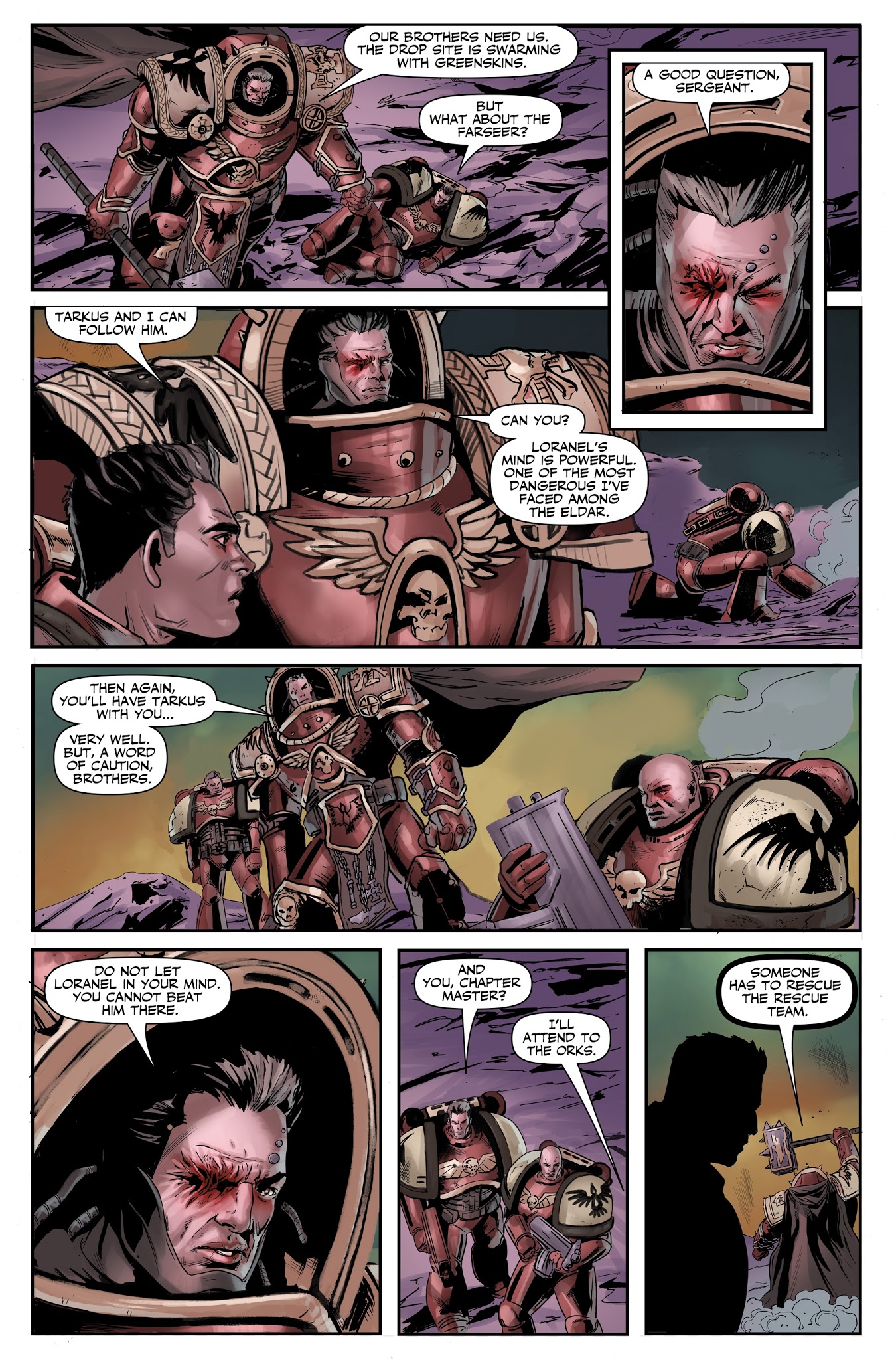 Read online Warhammer 40,000: Dawn of War comic -  Issue #3 - 17