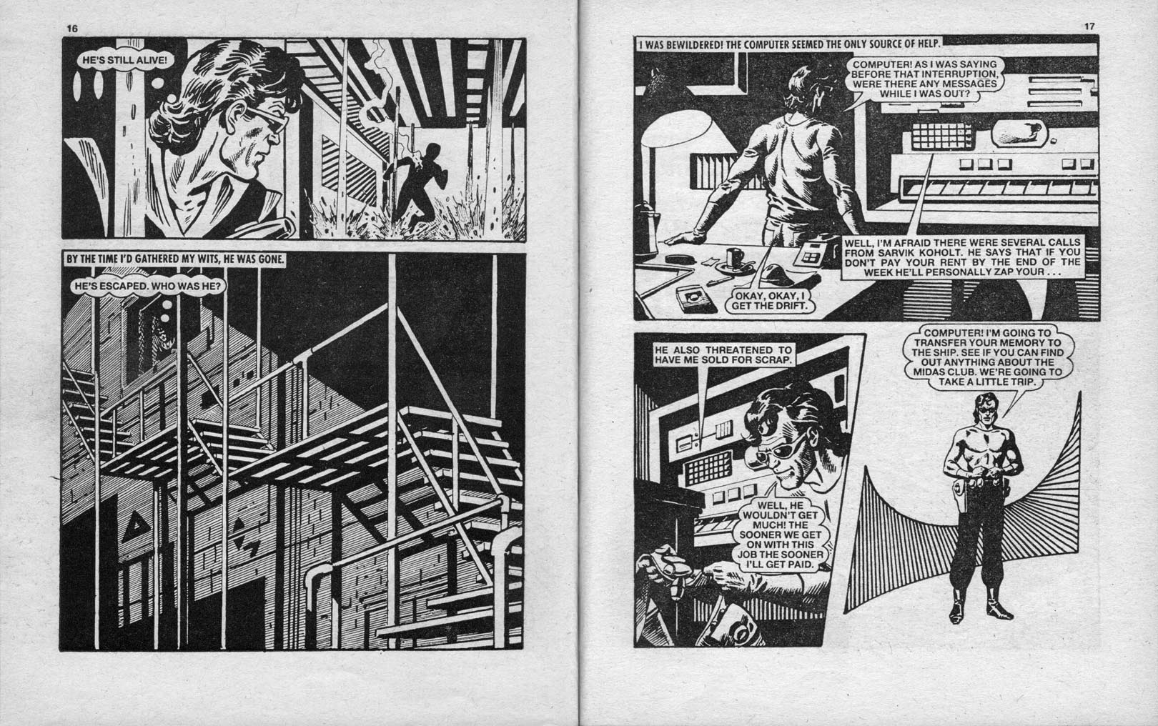 Read online Starblazer comic -  Issue #177 - 9