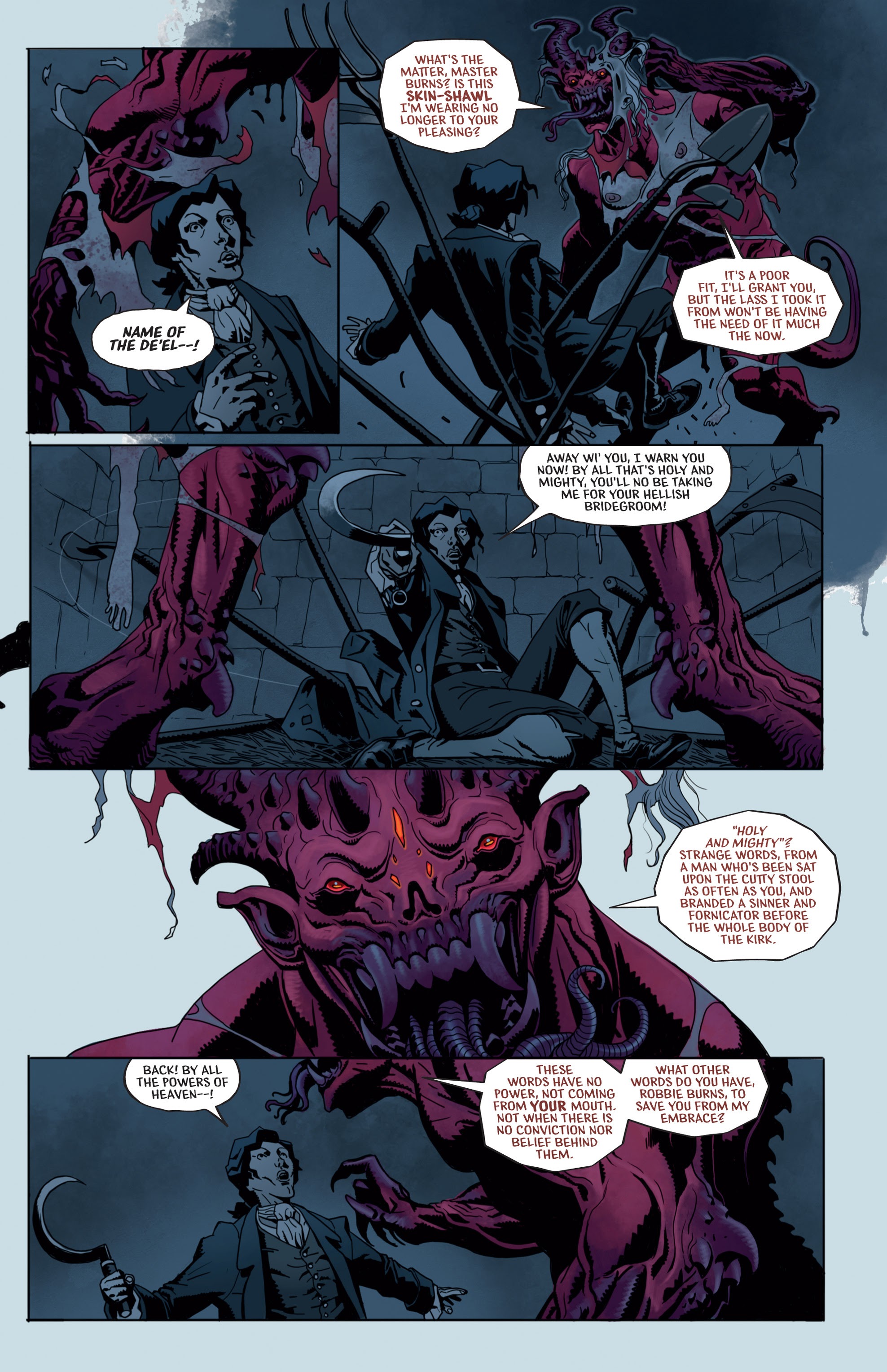 Read online Robbie Burns: Witch Hunter comic -  Issue # TPB - 32