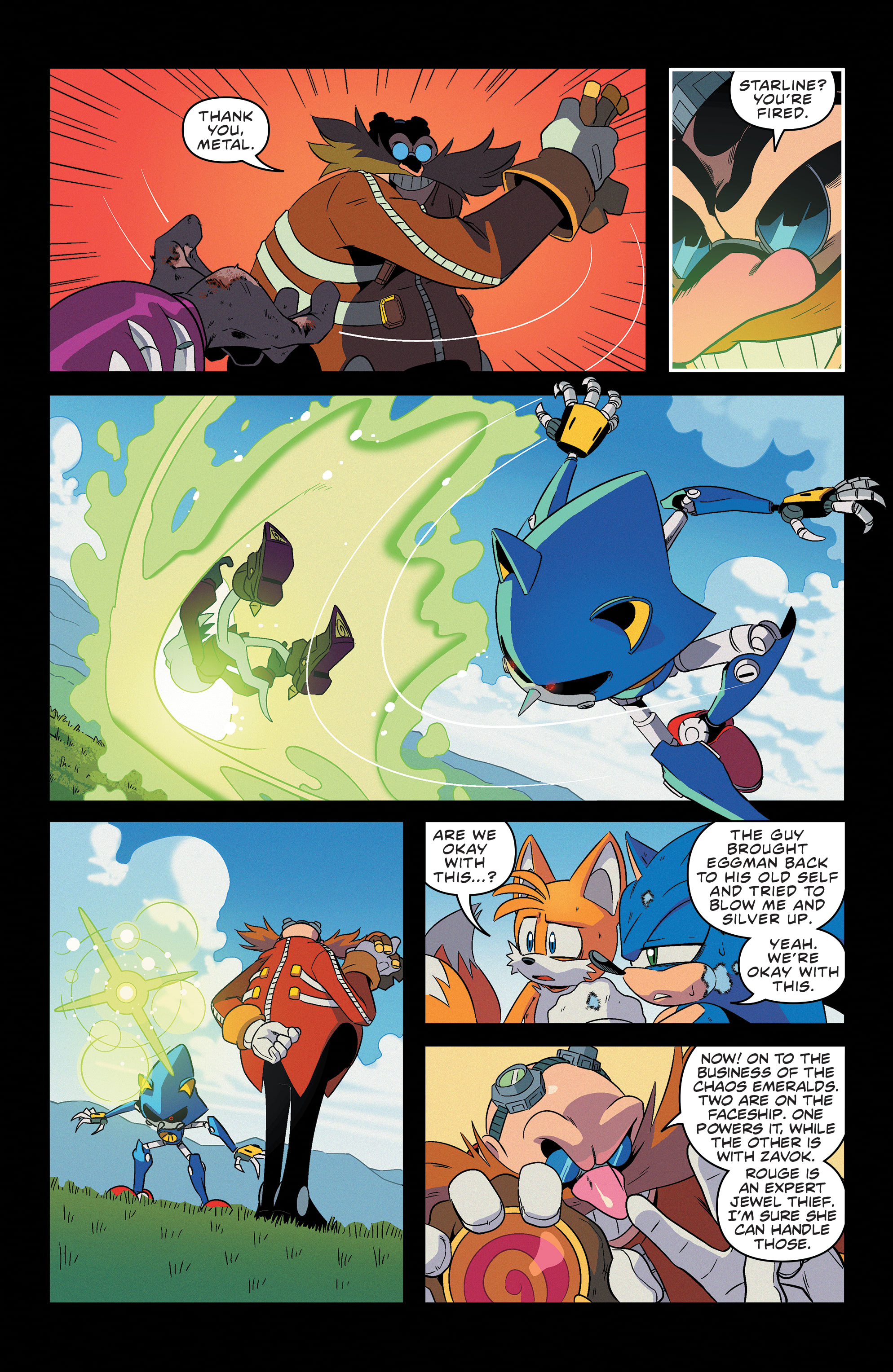 Read online Sonic the Hedgehog (2018) comic -  Issue #25 - 22