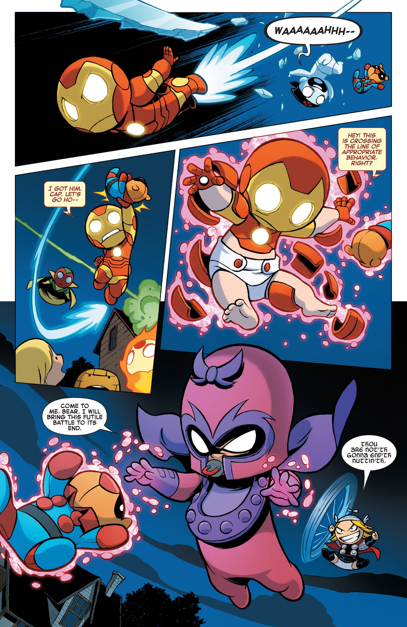 Read online Young Marvel: Little X-Men, Little Avengers, Big Trouble comic -  Issue # TPB - 14
