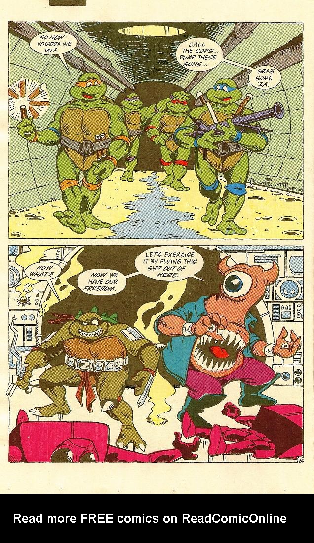 Read online Teenage Mutant Ninja Turtles Adventures (1989) comic -  Issue #23 - 25