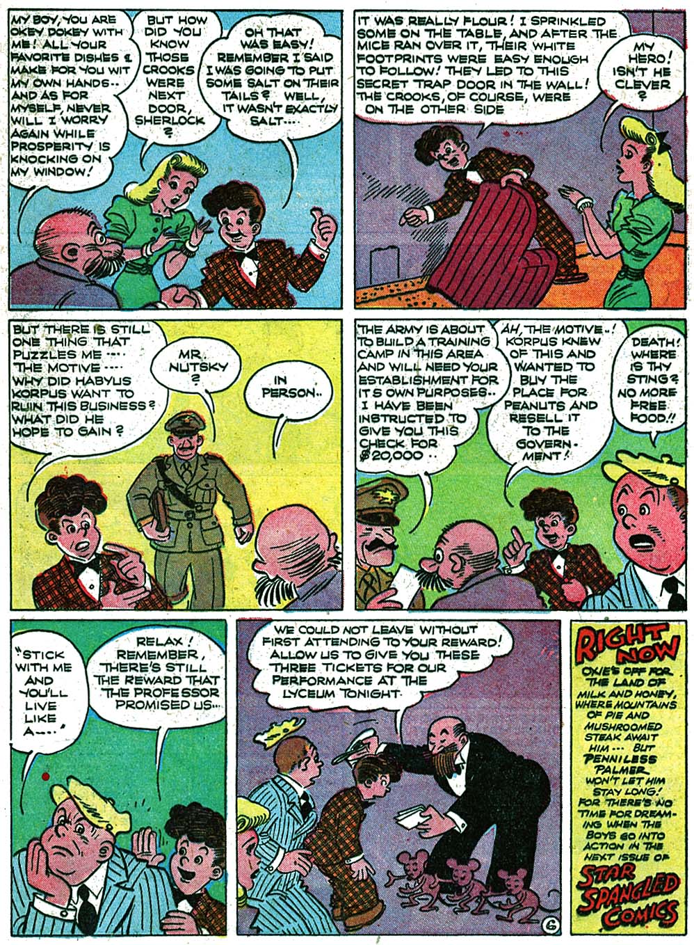 Read online Star Spangled Comics comic -  Issue #20 - 44