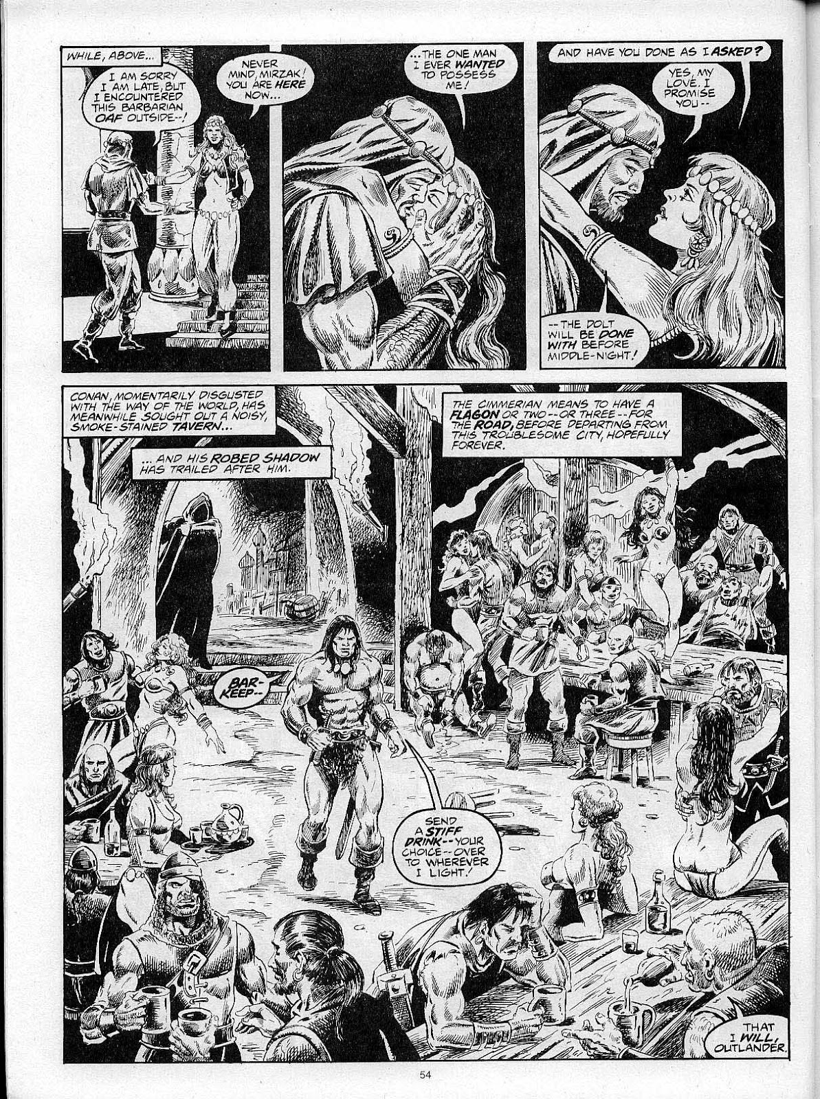 The Savage Sword Of Conan issue 204 - Page 56