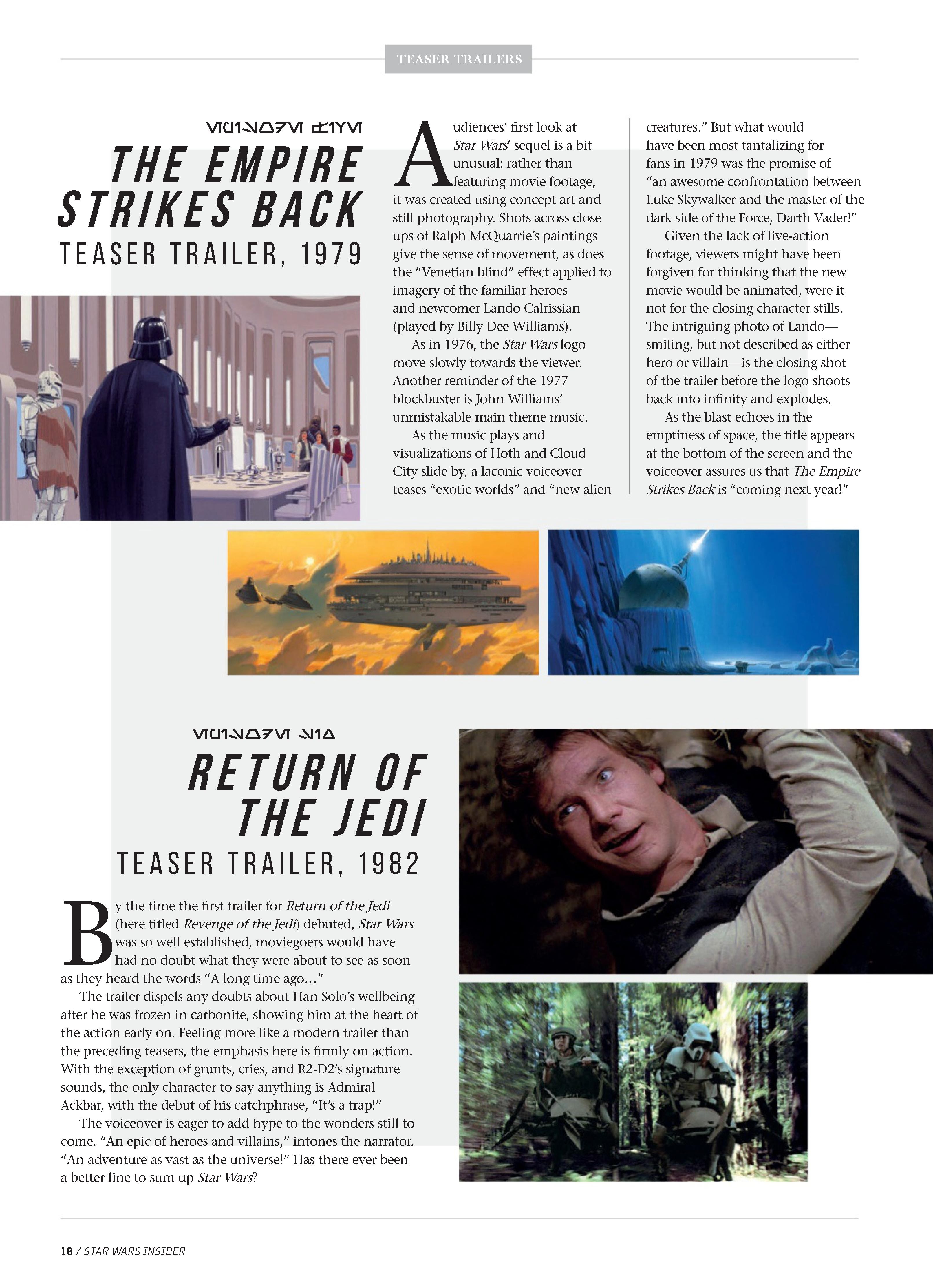 Read online Star Wars Insider 2020 Special Edition comic -  Issue # TPB - 18