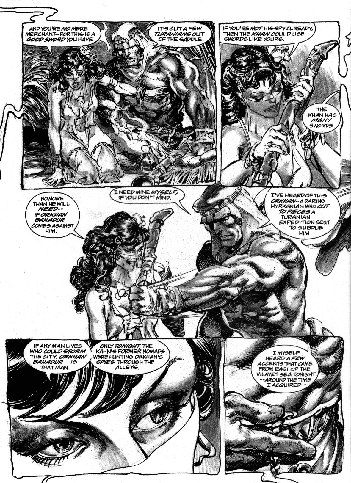 Read online Conan the Savage comic -  Issue #5 - 41