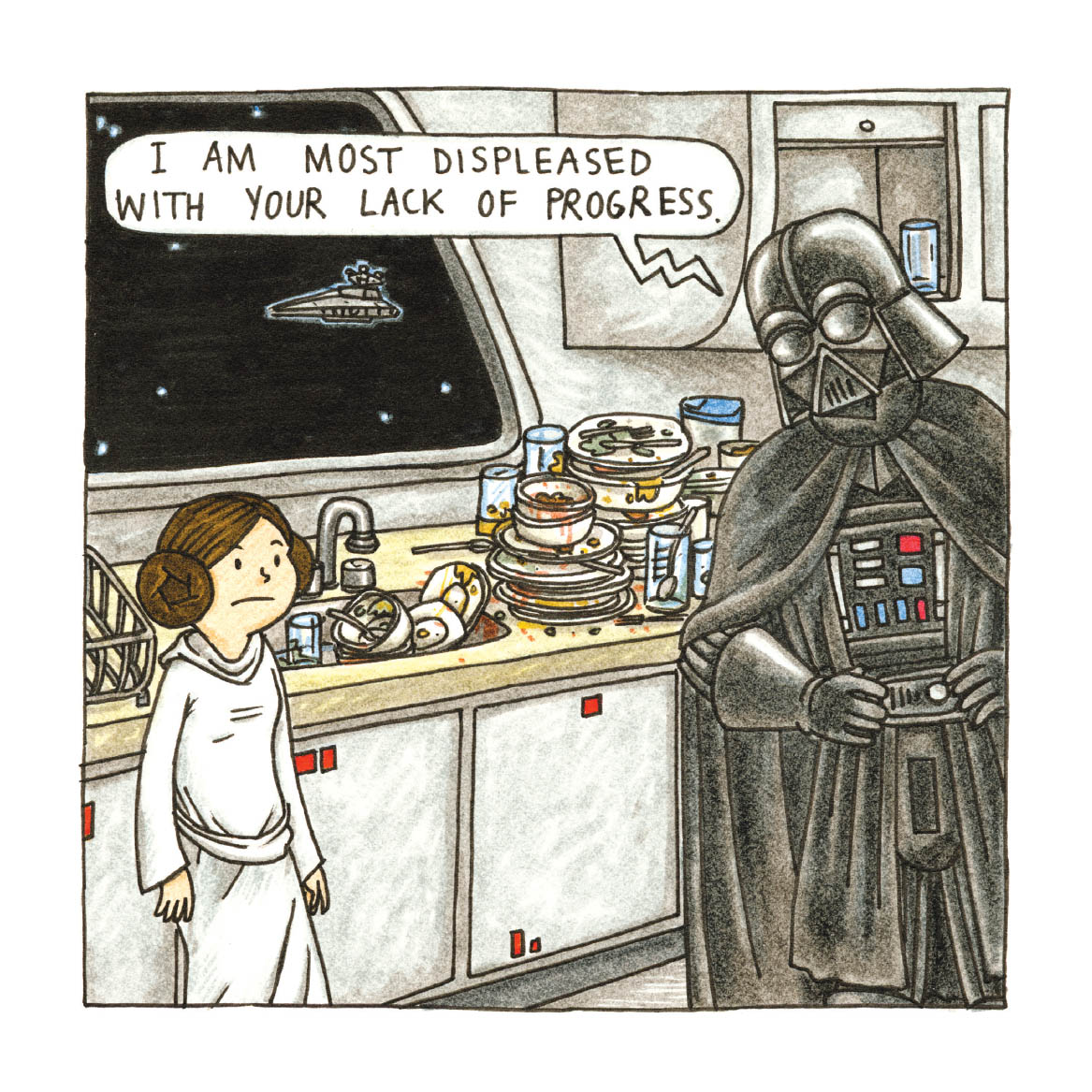 Read online Star Wars: Vader's Little Princess comic -  Issue # TPB - 27