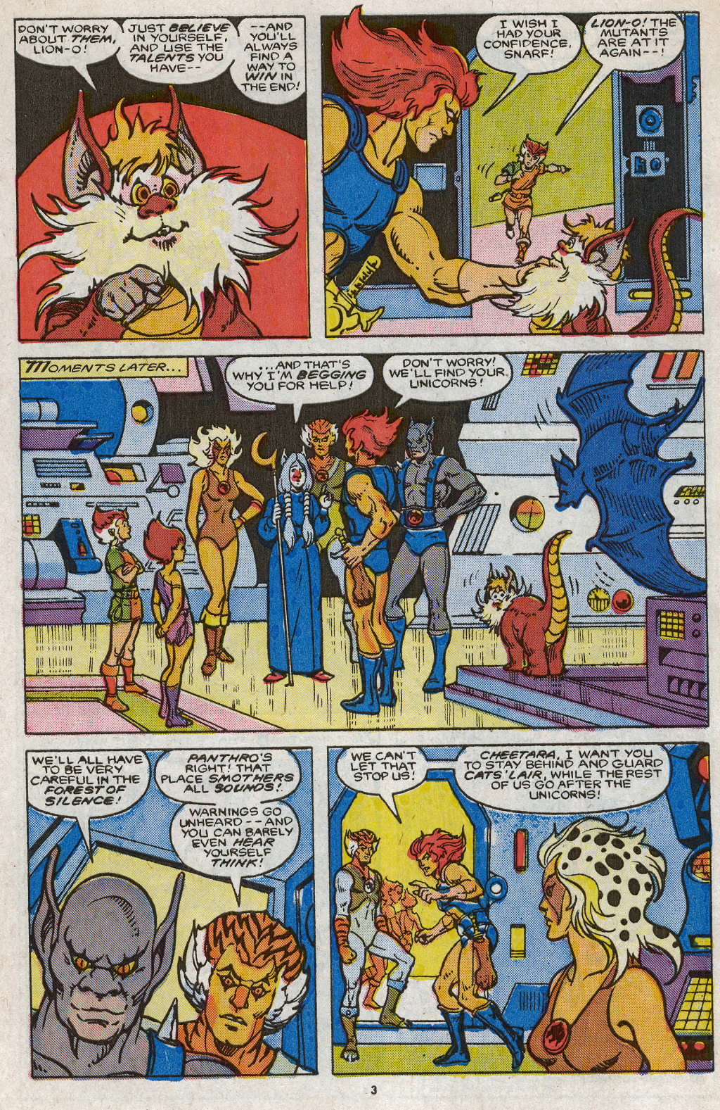 Read online ThunderCats (1985) comic -  Issue #13 - 5