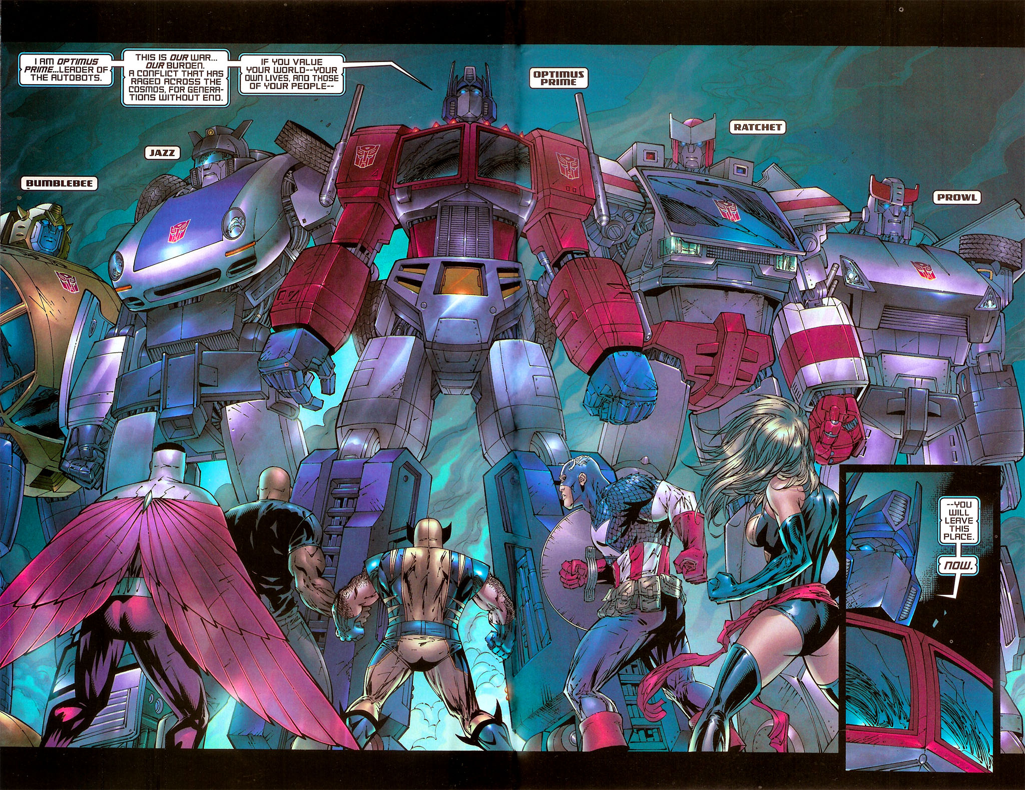 New Avengers/Transformers 1 Read All Comics Online For Free