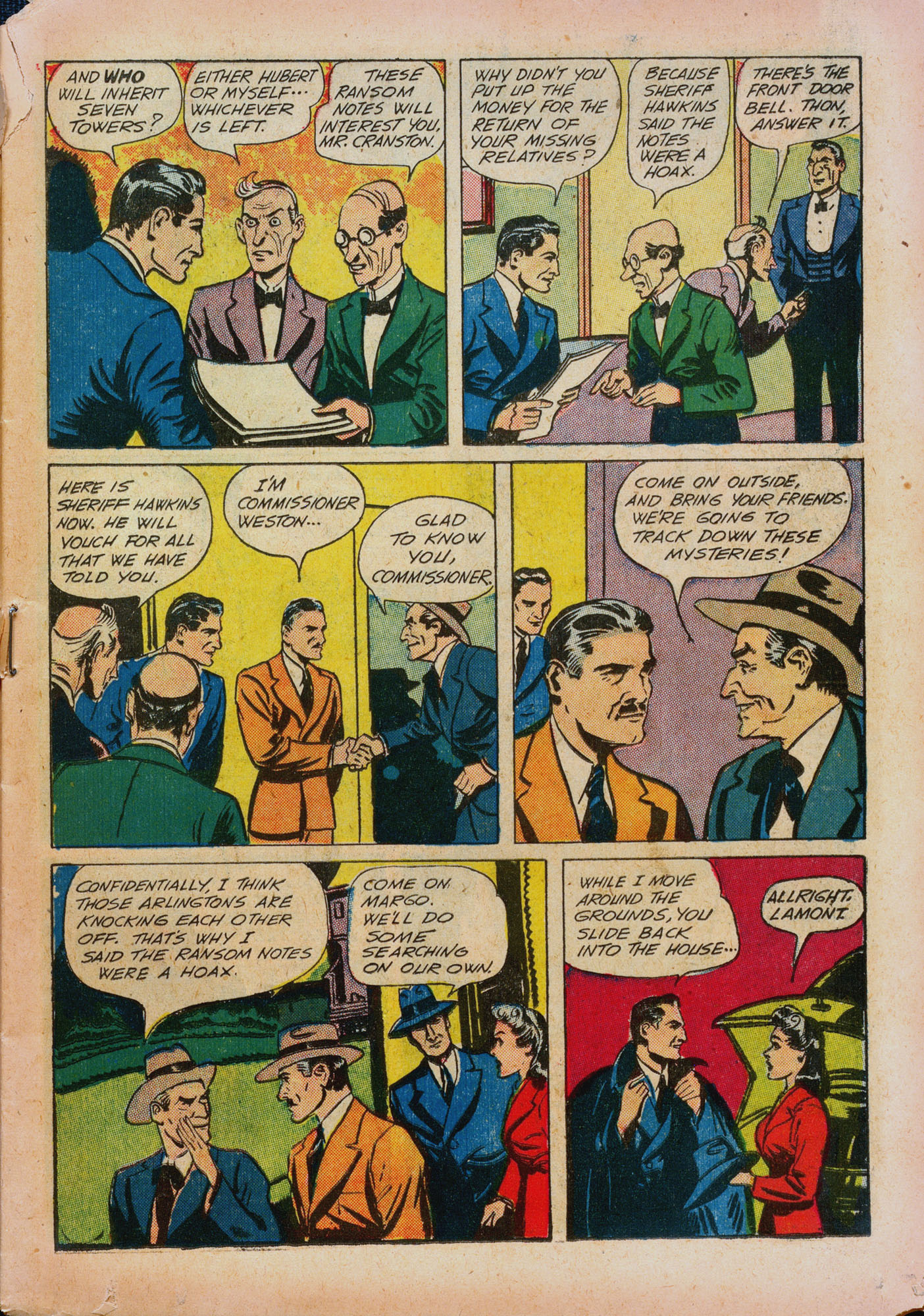 Read online Shadow Comics comic -  Issue #35 - 19
