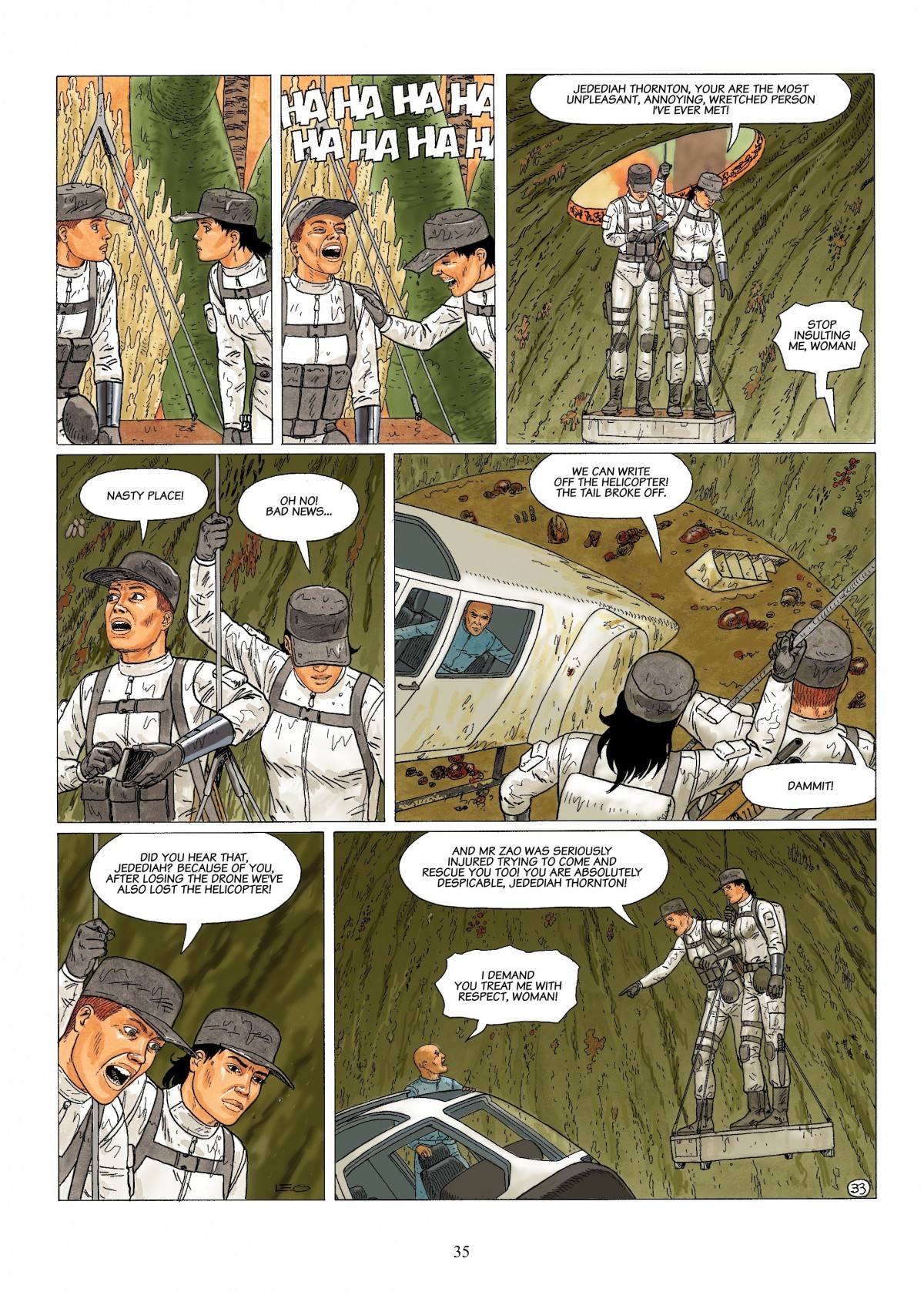 Read online Antares comic -  Issue #5 - 35