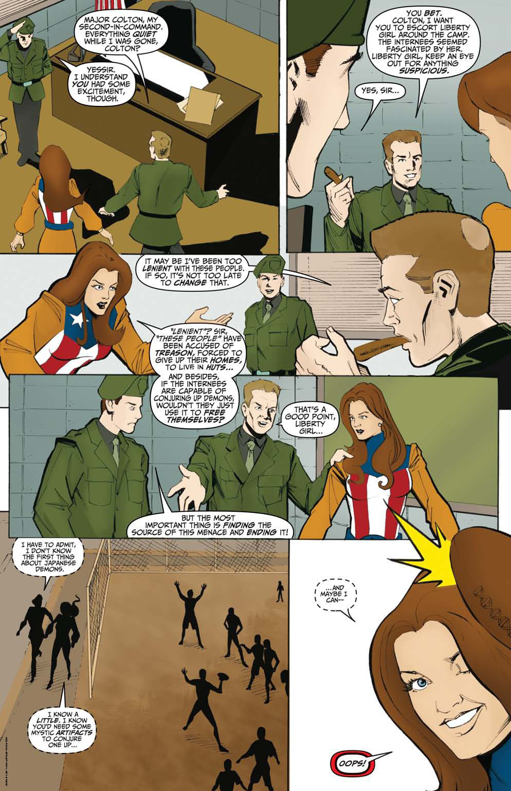 Read online Liberty Comics comic -  Issue #0 - 28