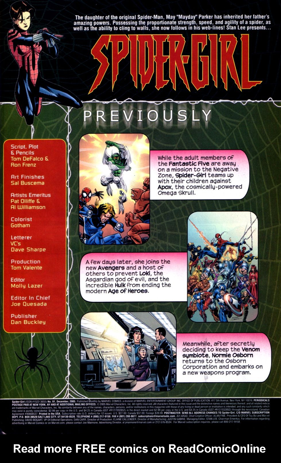 Read online Spider-Girl (1998) comic -  Issue #91 - 2