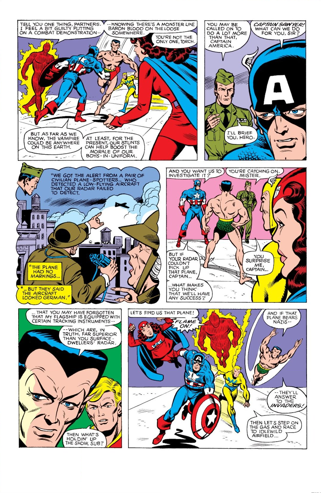 Read online The Invaders Classic comic -  Issue # TPB 2 (Part 4) - 1