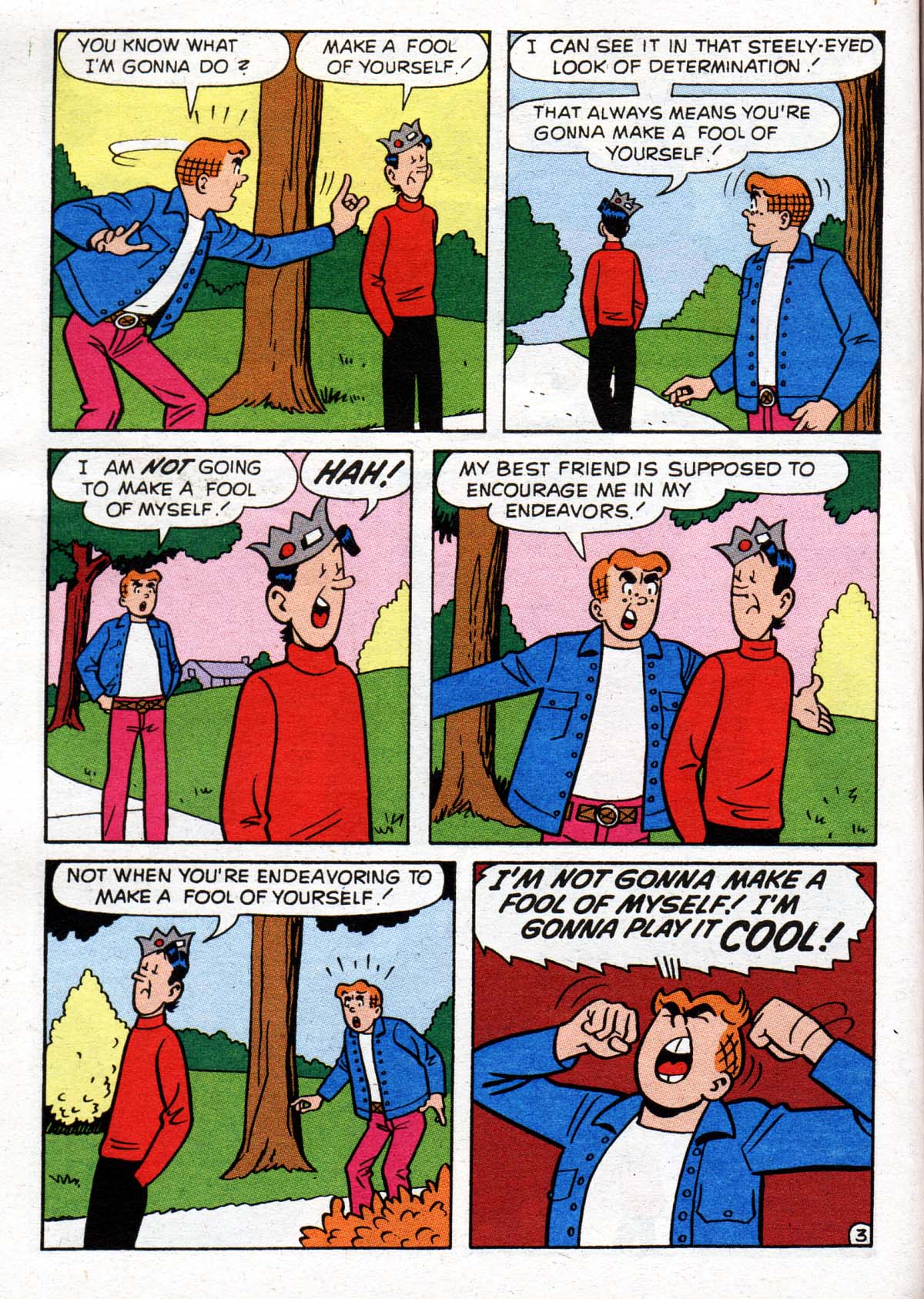 Read online Jughead's Double Digest Magazine comic -  Issue #89 - 143